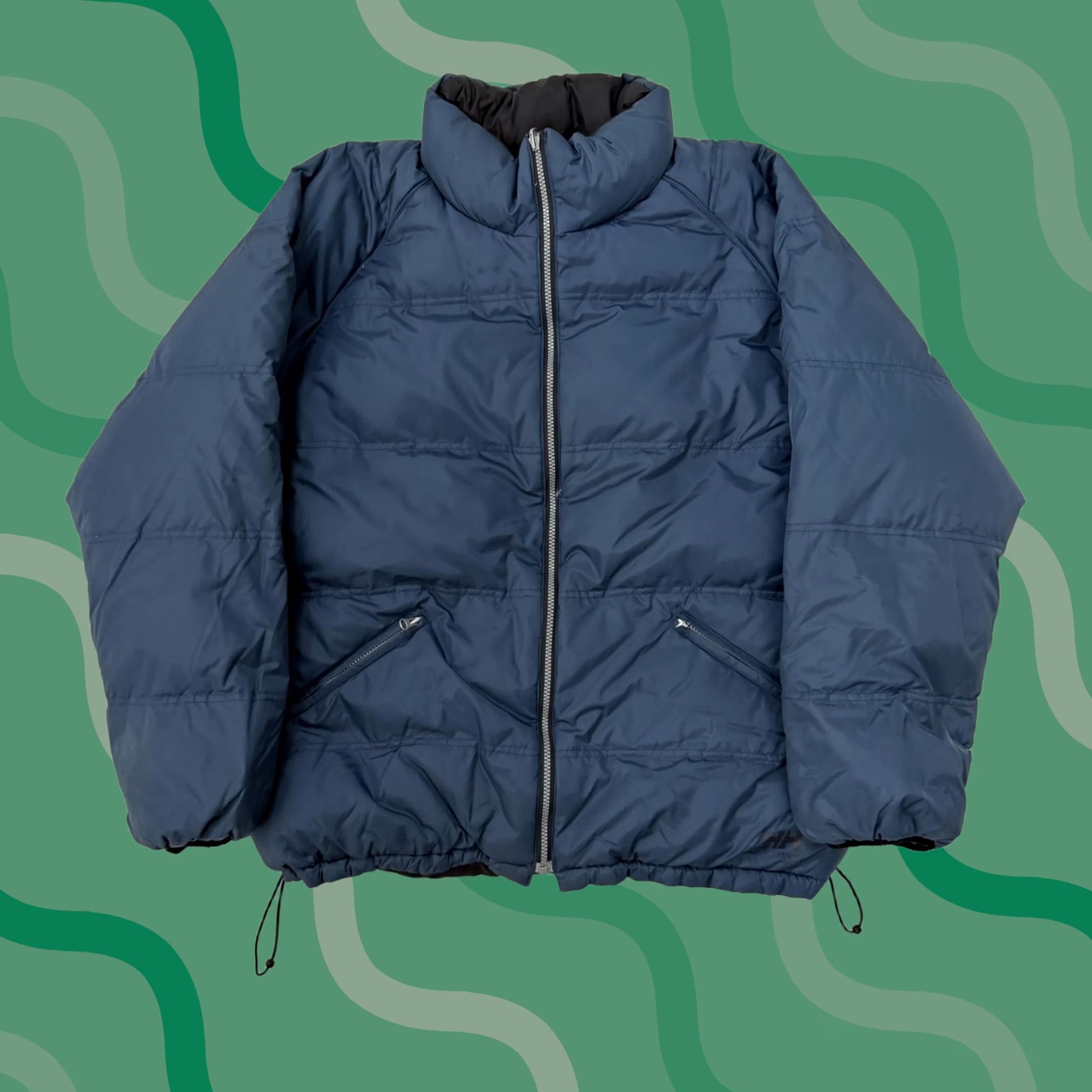 Helly Hansen Helly Hansen Puffer Jacket Mens XL Blue Down Full Zip Winter Hiking Outdoor Jacket Size US XL / EU 56 / 4 - 1 Thumbnail
