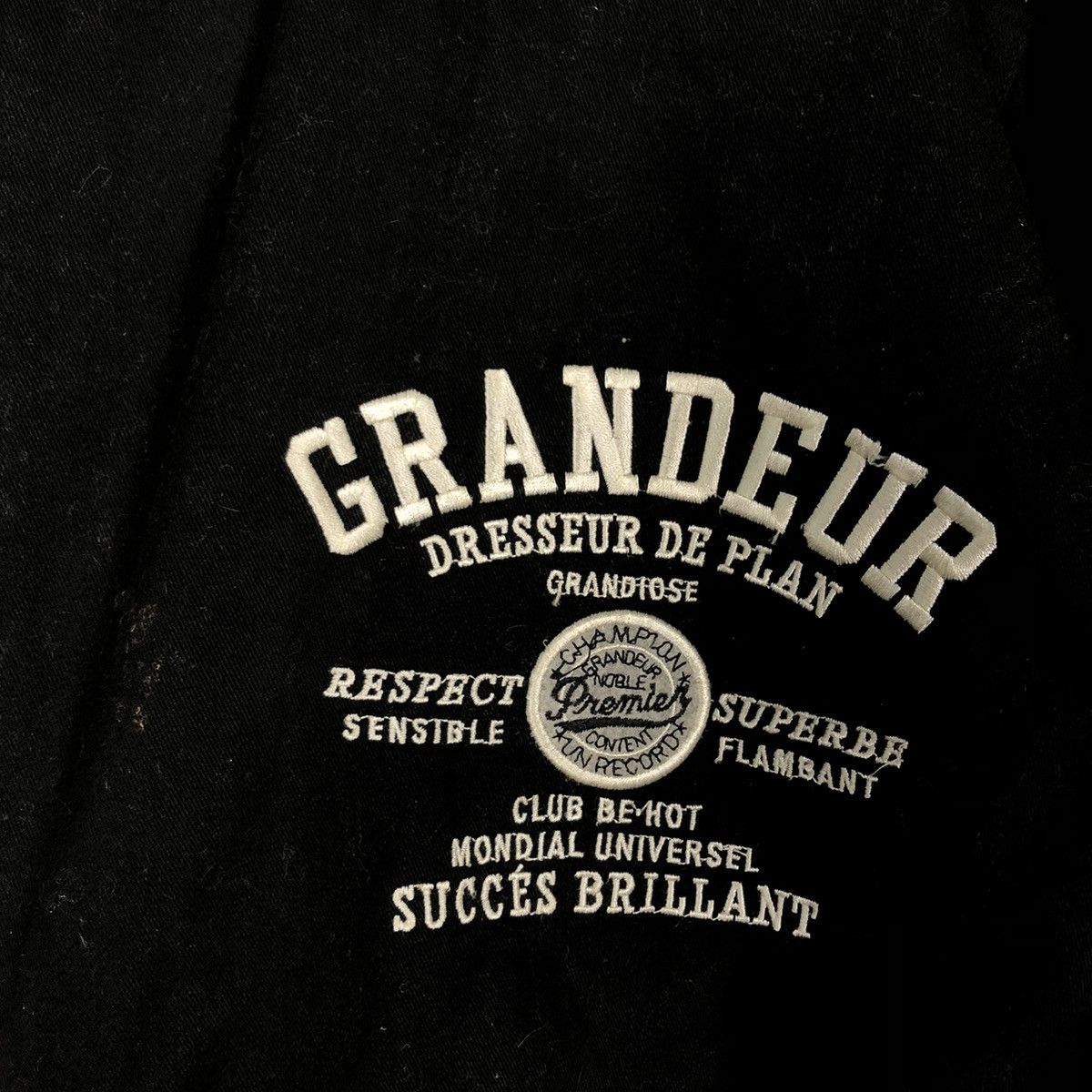 Japanese Brand 🔥90’s Riot Riot Vintage Bomber Jacket Grandeur Outstanding Size US L / EU 52-54 / 3 - 12 Thumbnail