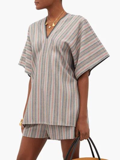 Jil Sander o1y1025 Blouse in Multicolor Size XL / US 12-14 / IT 48-50 - 3 Thumbnail