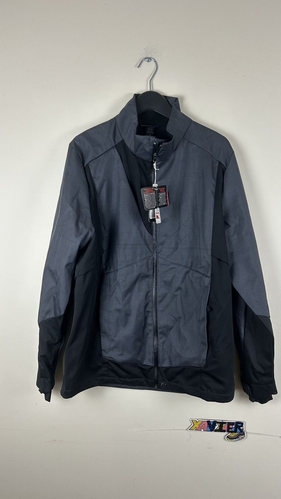 Vintage Soft Shell Jacket Large Man Charcoal Size US L / EU 52-54 / 3 - 1 Thumbnail