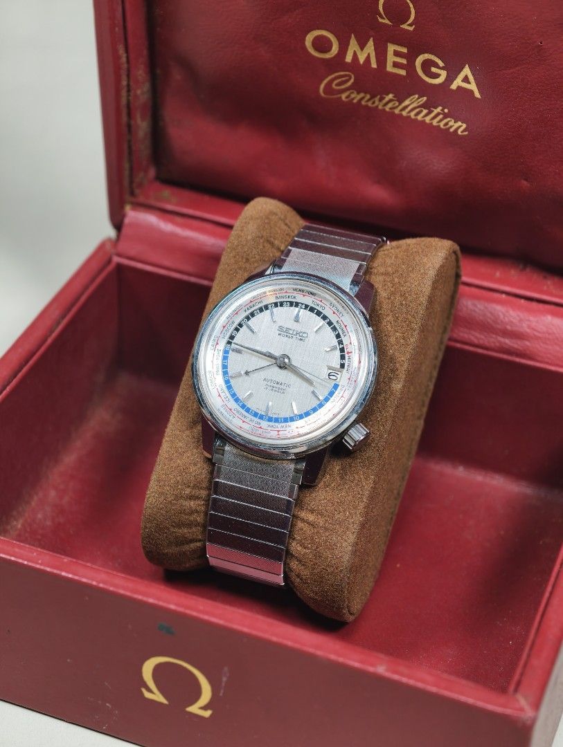 Seiko × Vintage 1964 Seiko World Time "6217-7000" Olympics Watch Size 38 - 1 Thumbnail