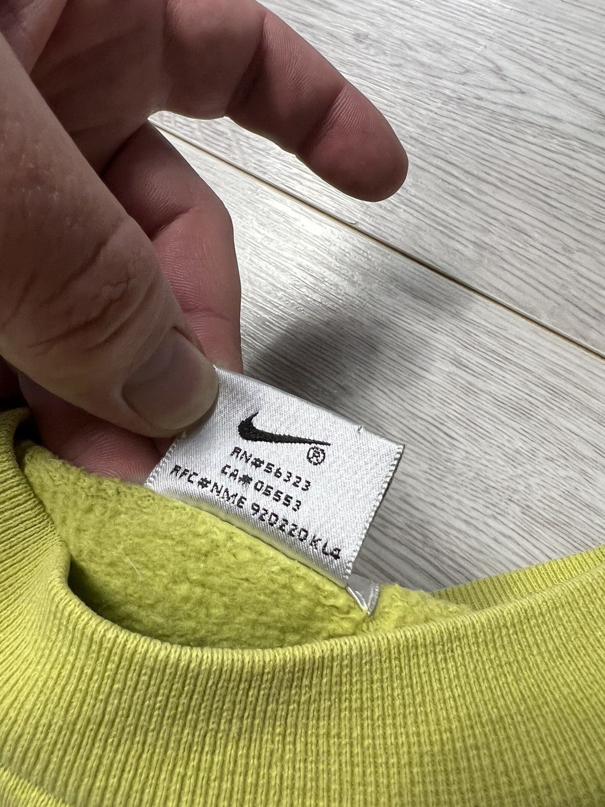 Nike × Vintage 90s Vintage Nike Embroidered Big Logo Oversized Sweatshirt Size US M / EU 48-50 / 2 - 6 Thumbnail