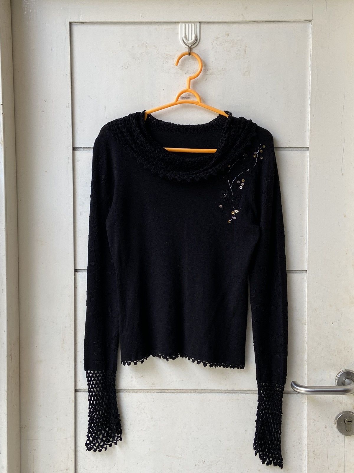 LOIS CRAYON Black Long Sleeve T-shirt