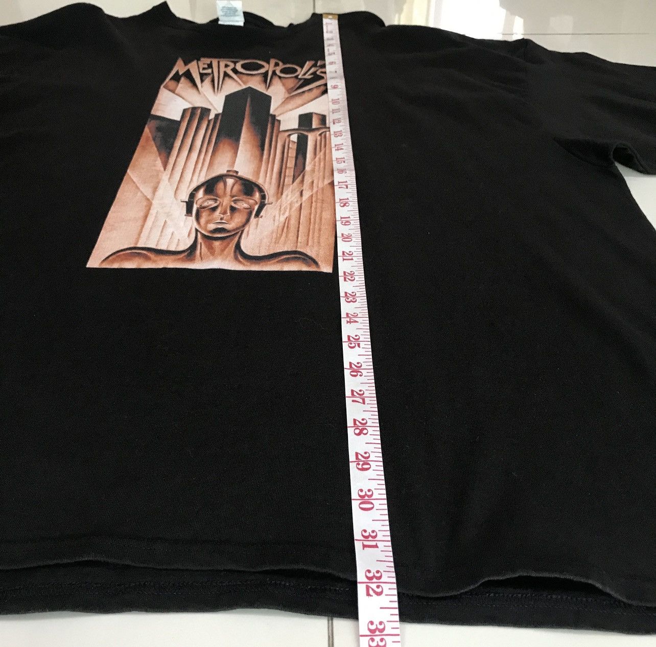 Arts & Science Metropolis Movie Promo Tee Shirt 4XL oversized Size US XXL / EU 58 / 5 - 7 Thumbnail