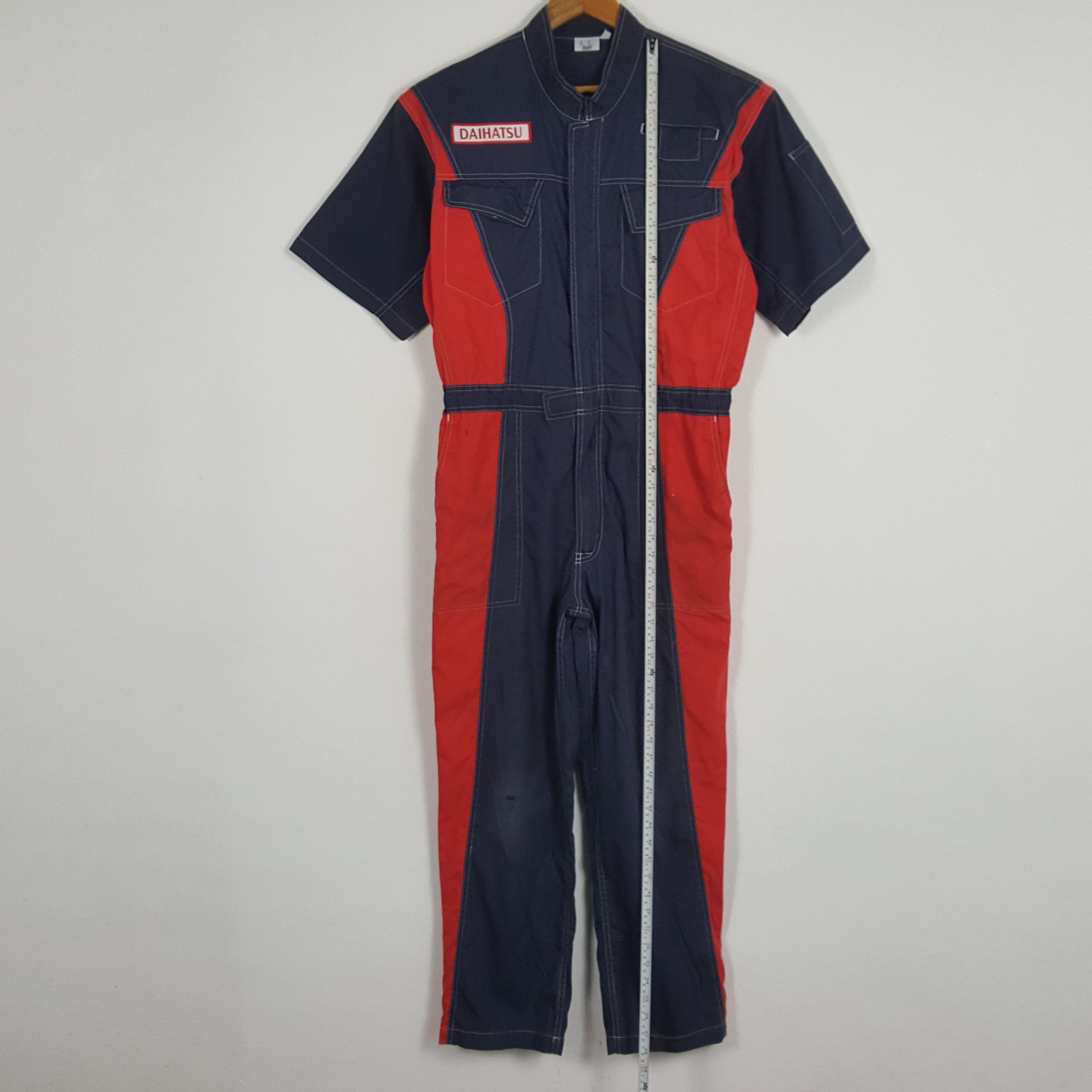 Japanese Brand × Vintage Vintage DAIHATSU Japanese Motorsports Racing Coverall Jacket Size US L / EU 52-54 / 3 - 7 Thumbnail