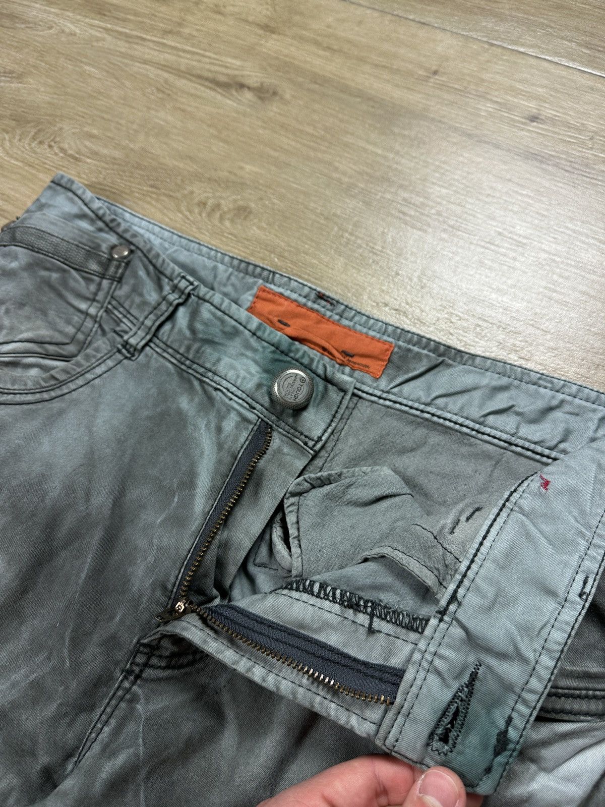 Japanese Brand × Vintage Vintage Tough Jeansmith Cargo Jeans Size US 32 / EU 48 - 8 Thumbnail