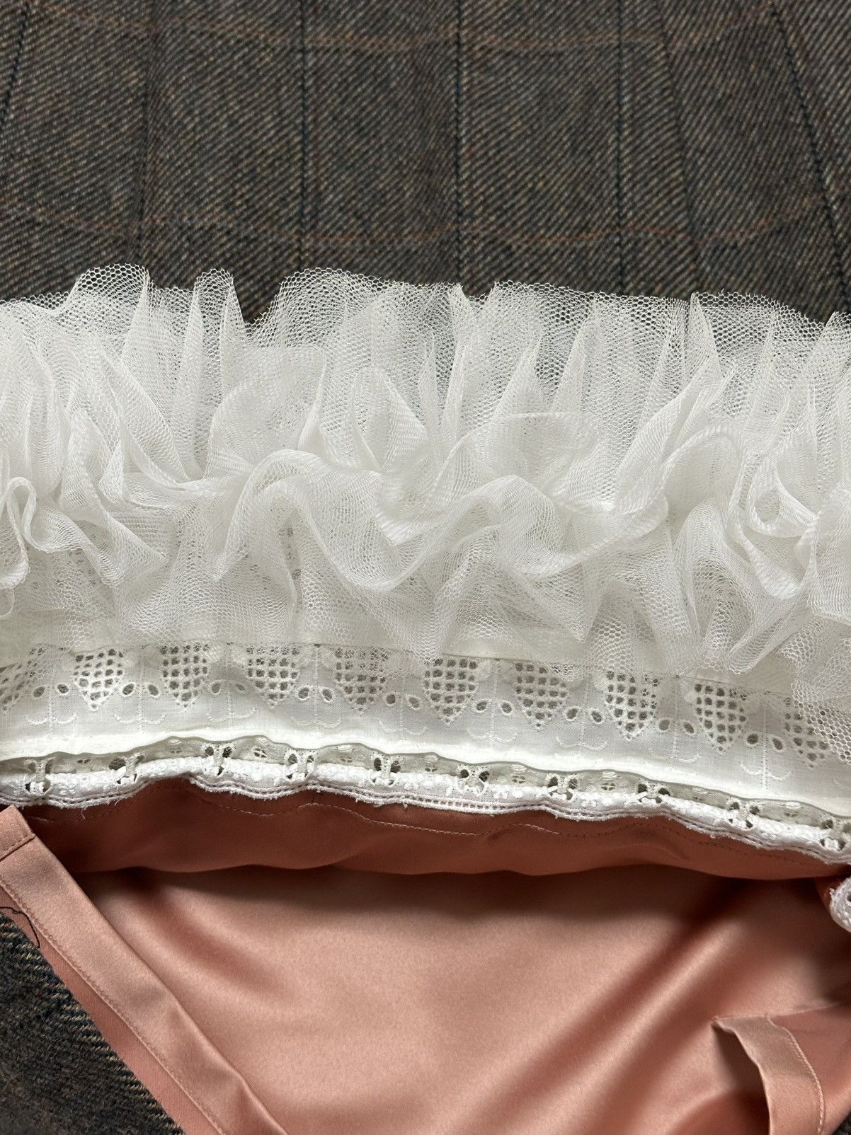 Vivienne Westwood VIVIENNE WESTWOOD F/W 1988 Tulle Knockout Midi Skirt Size 28" / US 6 / IT 42 - 7 Thumbnail