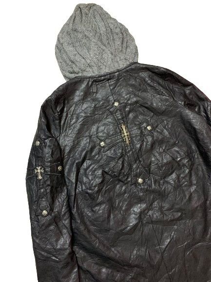 Tornado Mart Japanese Brand Leather Cross Apocalypse Share Spirit Lgb CH Size US L / EU 52-54 / 3 - 1 Thumbnail