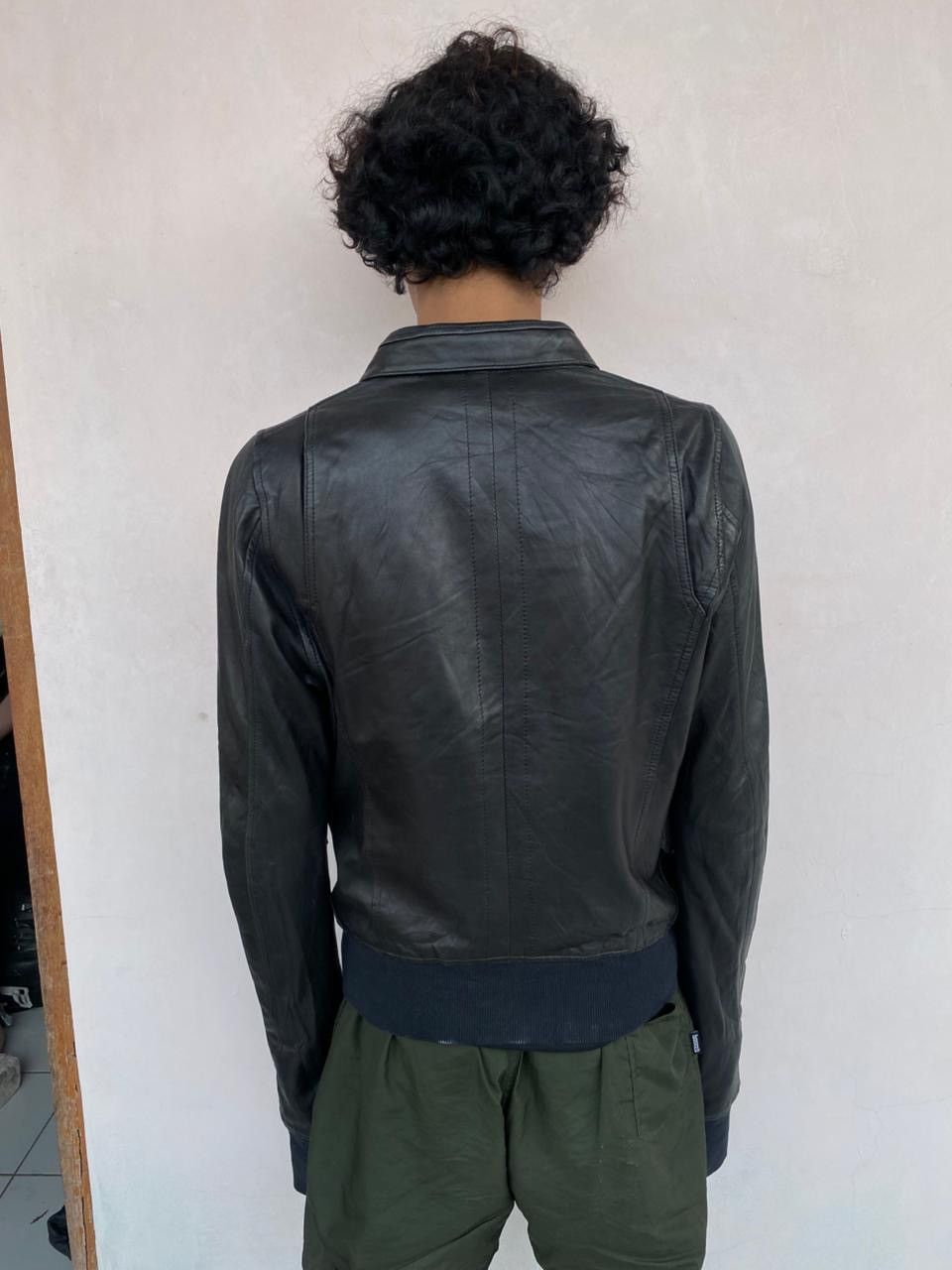 Ekam Ekam extra long sleeve Leather jacket Size US M / EU 48-50 / 2 - 18 Thumbnail