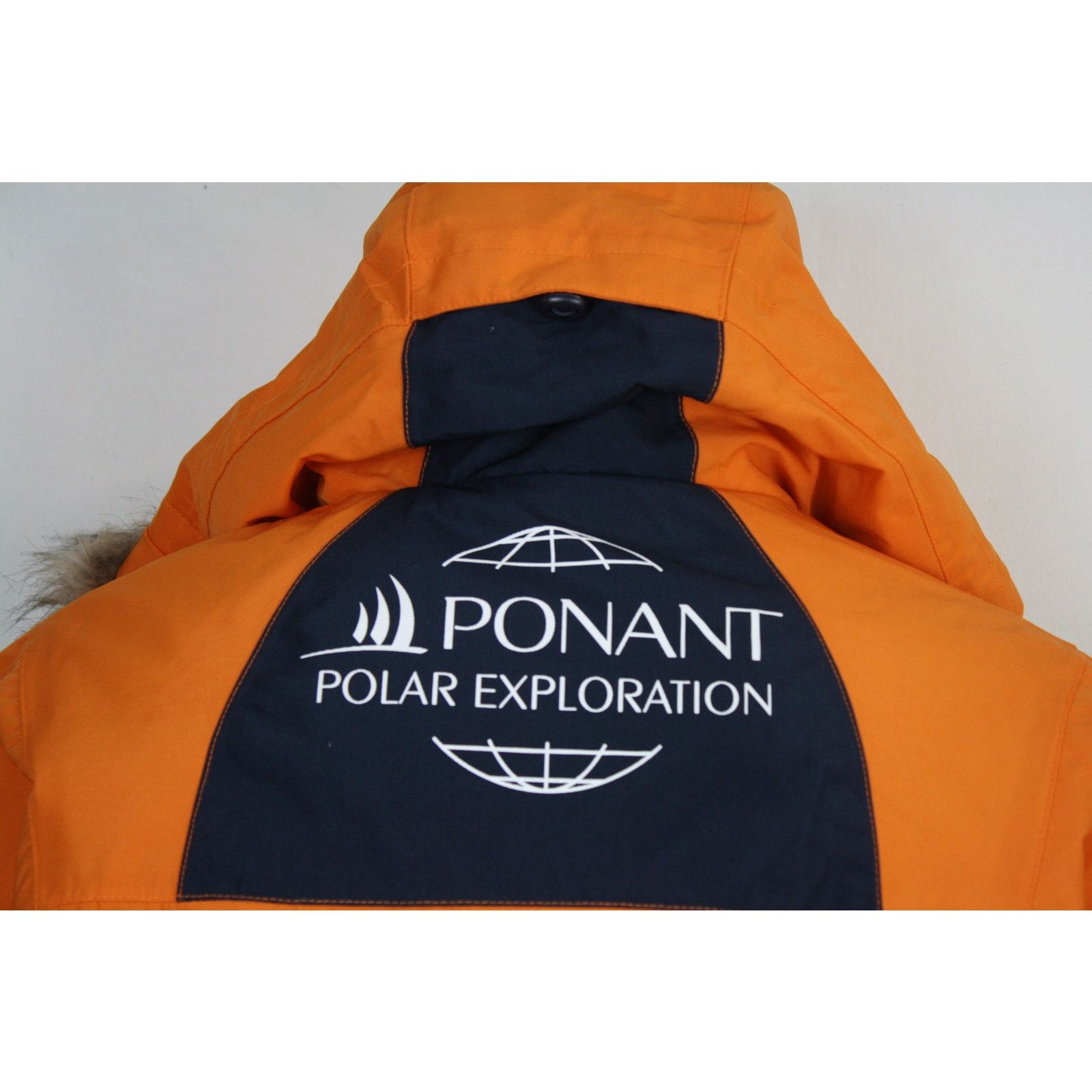 Vintage PONANT Polar Exploration Parka Coat Faux Fur Hood Expedition Size US L / EU 52-54 / 3 - 9 Thumbnail