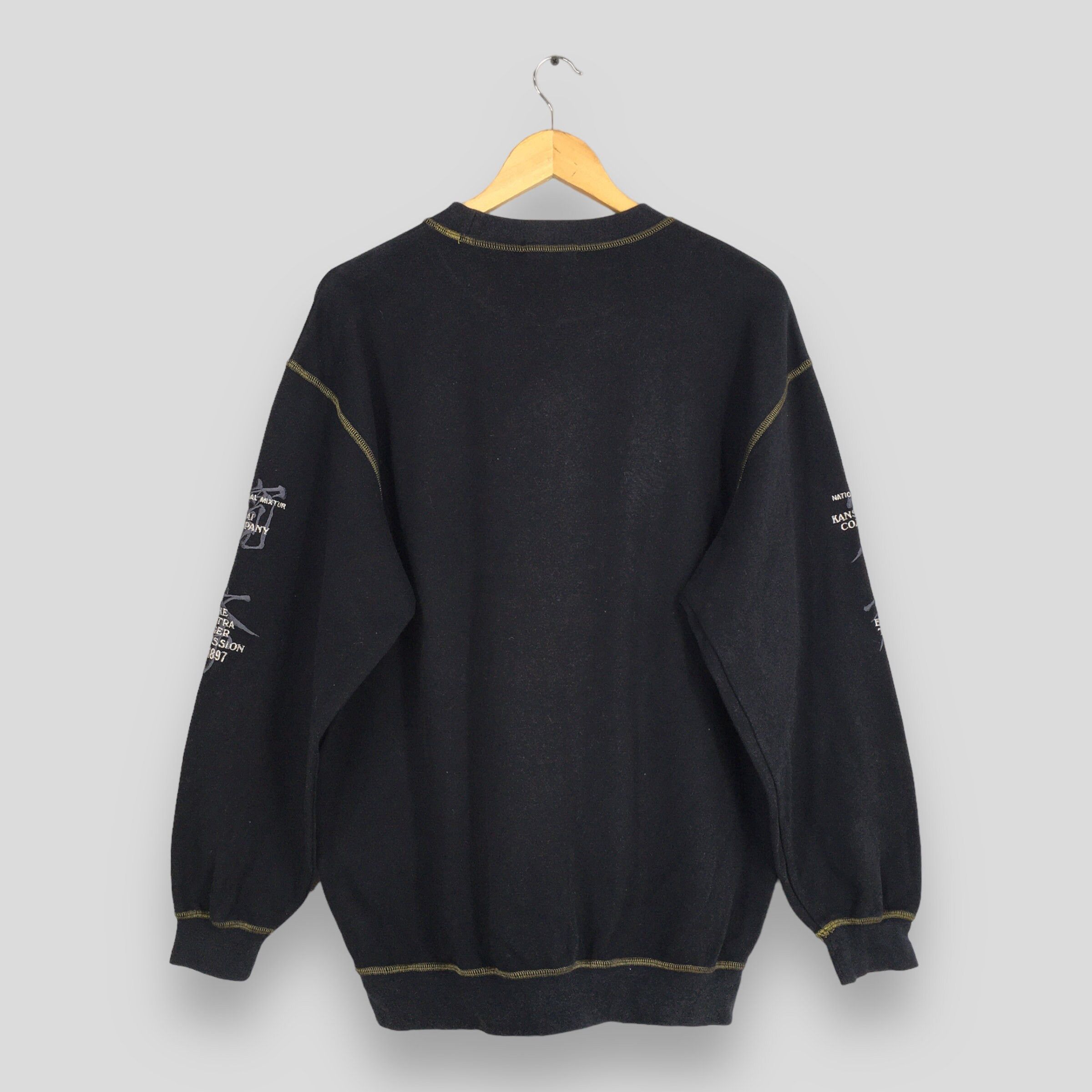 Japanese Brand × Kansai Yamamoto Vintage Kansai Yamamoto Japan Sweatshirt Medium Size US M / EU 48-50 / 2 - 6 Thumbnail