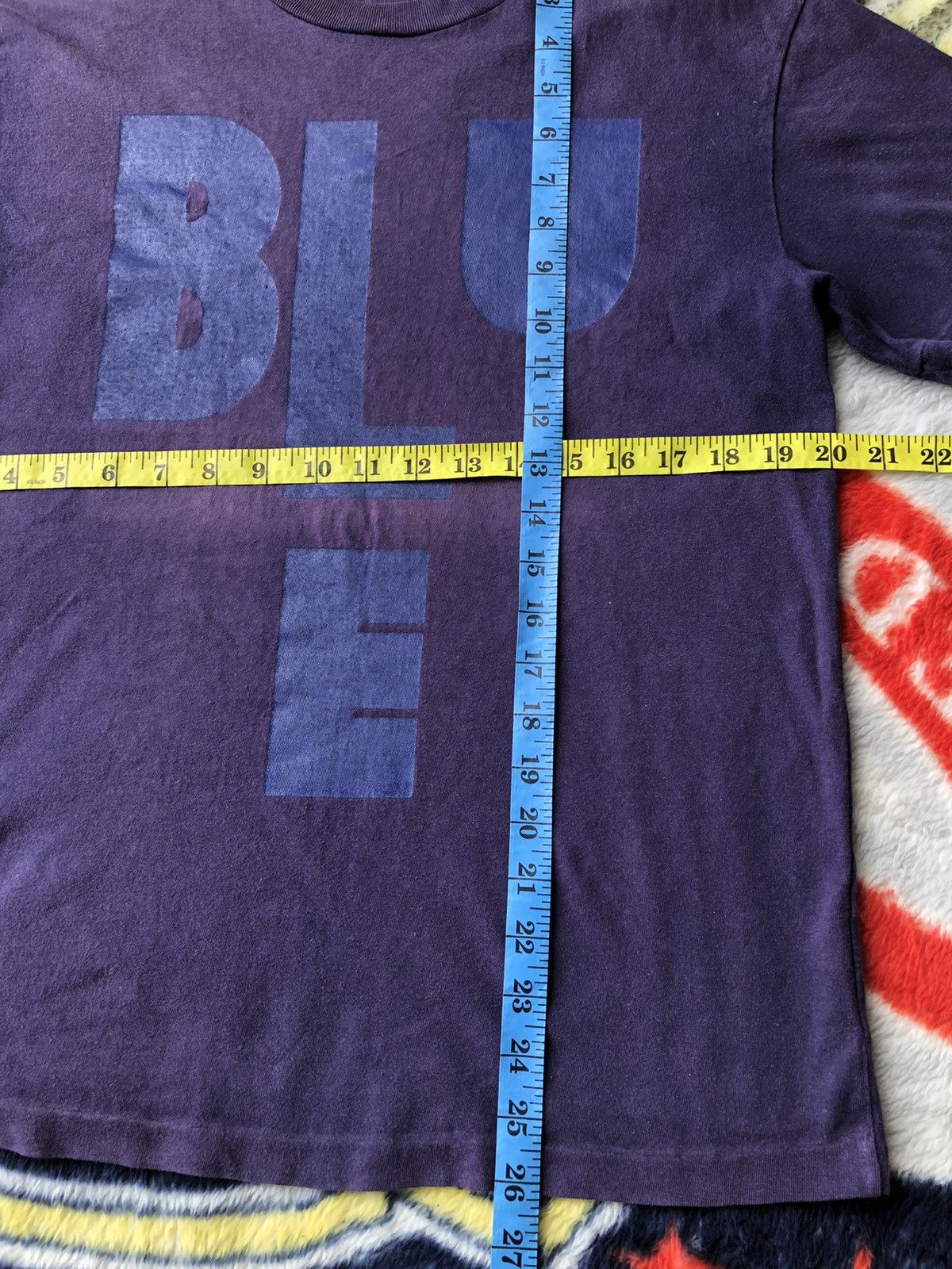 Blue Blue Japan Vintage Blue/Blue Japan Faded Shirt Tee Size US S / EU 44-46 / 1 - 11 Thumbnail