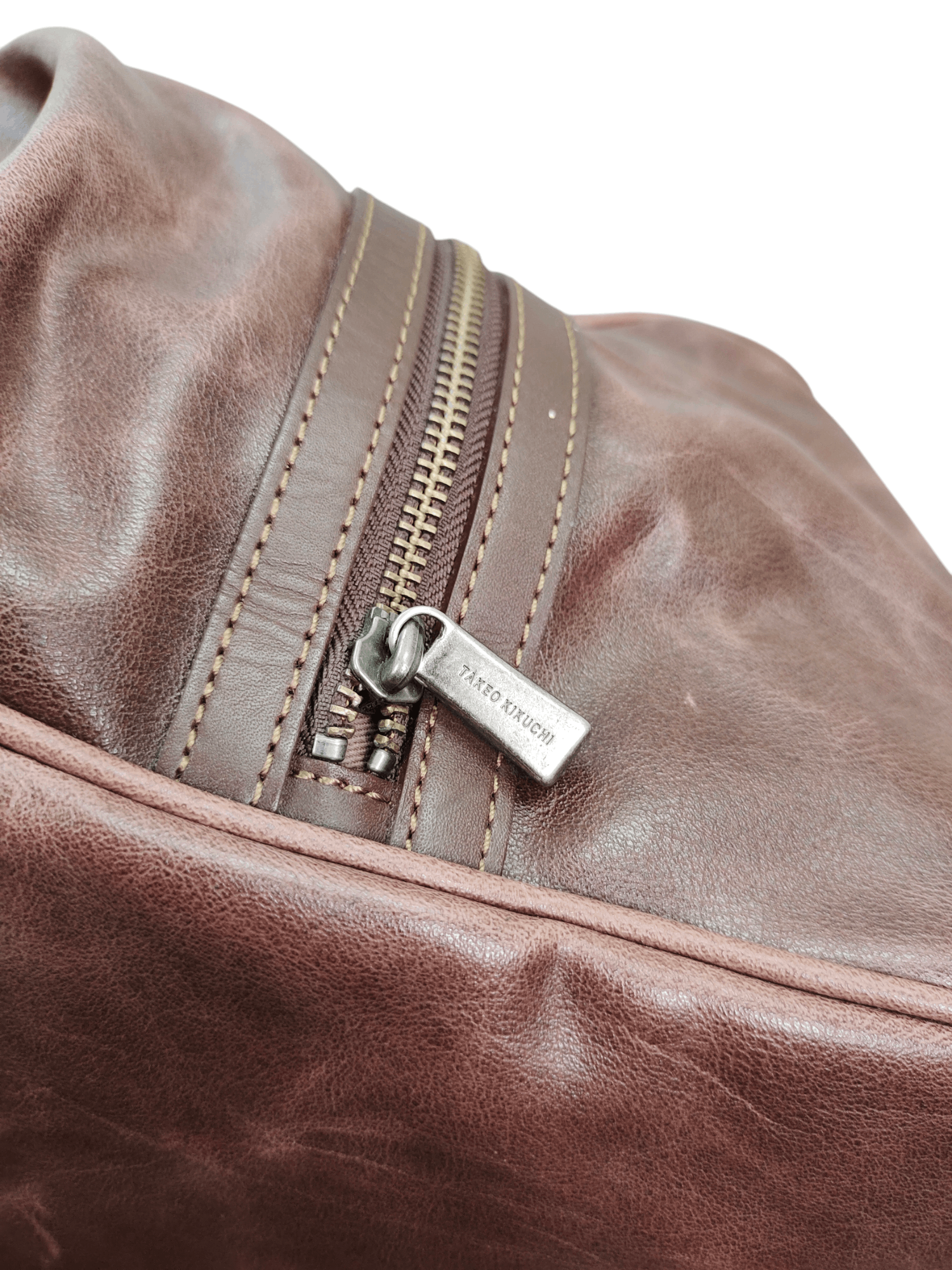 Takeo Kikuchi Vintage Takeo Kikuchi Distress Patina Leather Doctor Bag Jpg Size ONE SIZE - 6 Thumbnail