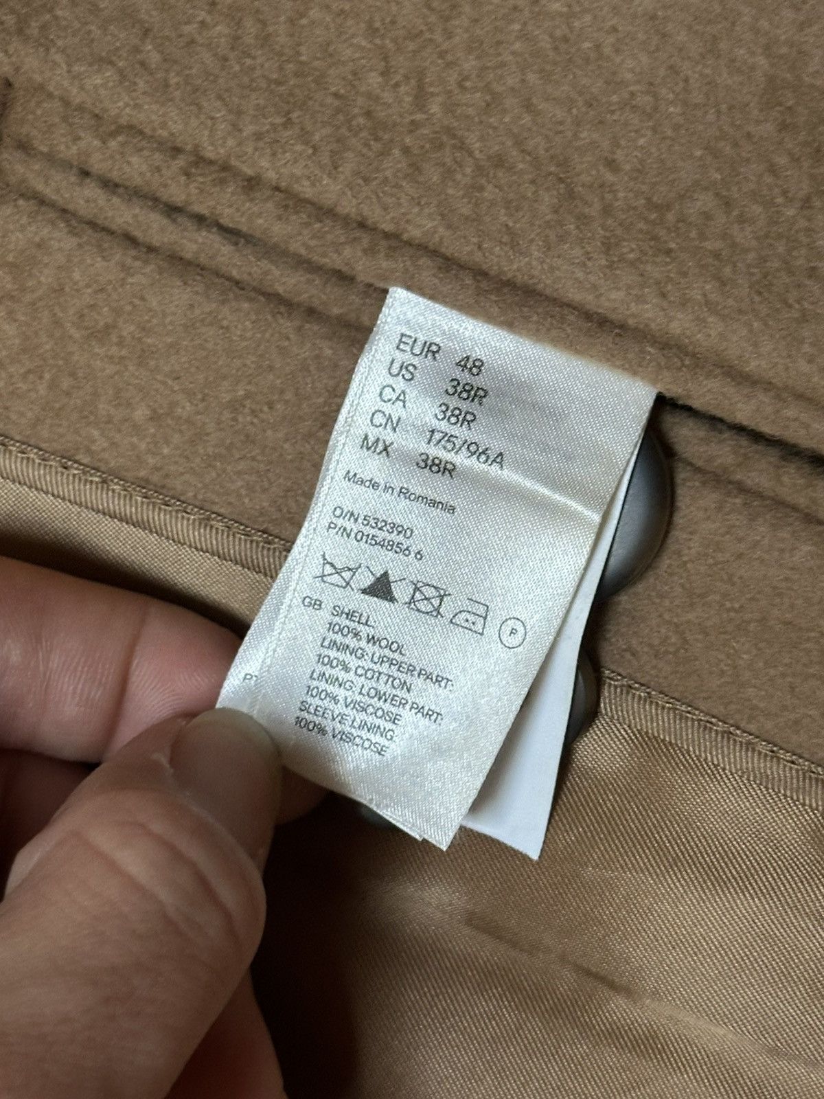 H&M × Maison Margiela Maison Martin Margiela x H&M Camel Coat Size 54 Size US M / EU 48-50 / 2 - 5 Thumbnail