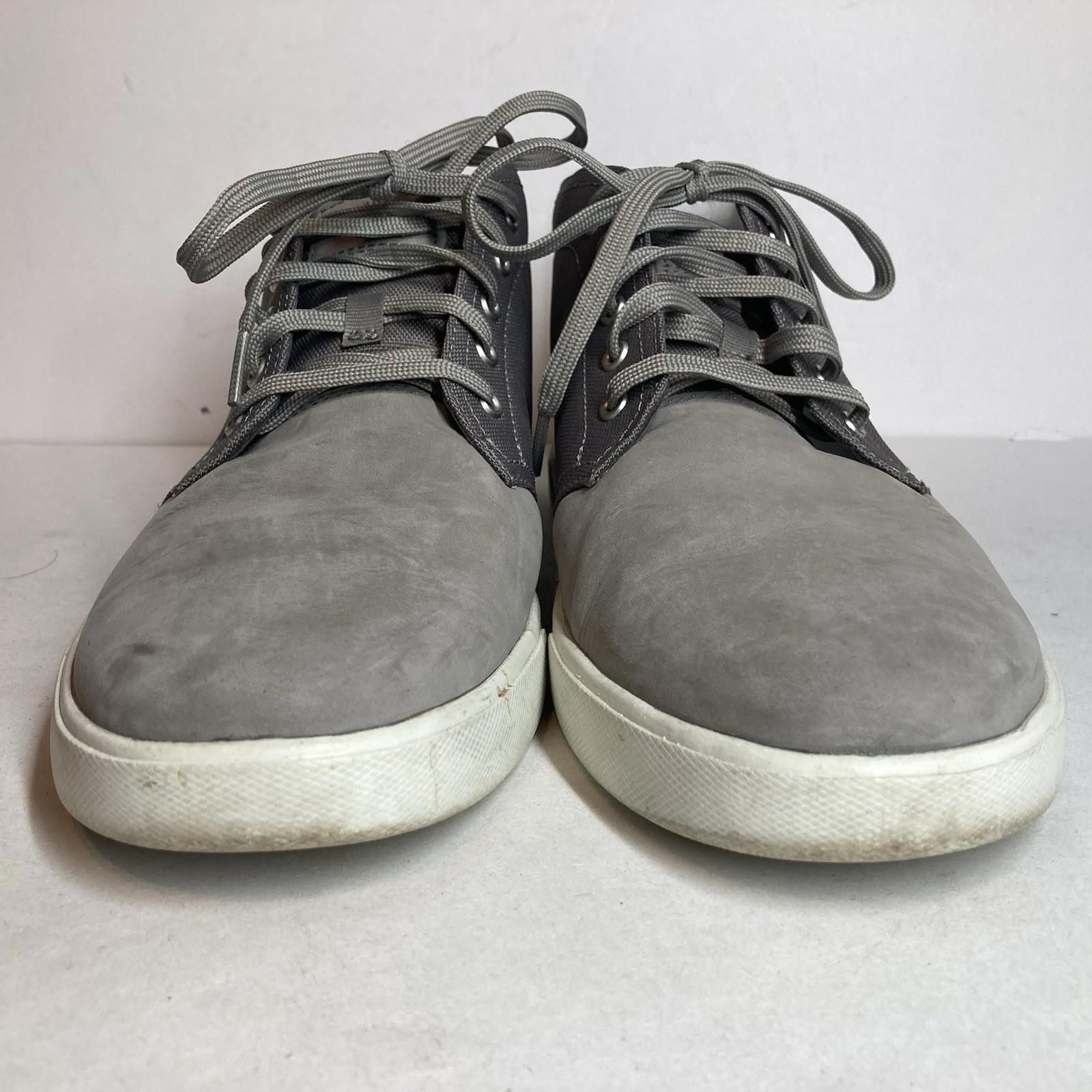 Timberland Men’s Size 10.5 Timberland Gray Davis Square Fabric Leather Size US 10.5 / EU 43-44 - 5 Thumbnail