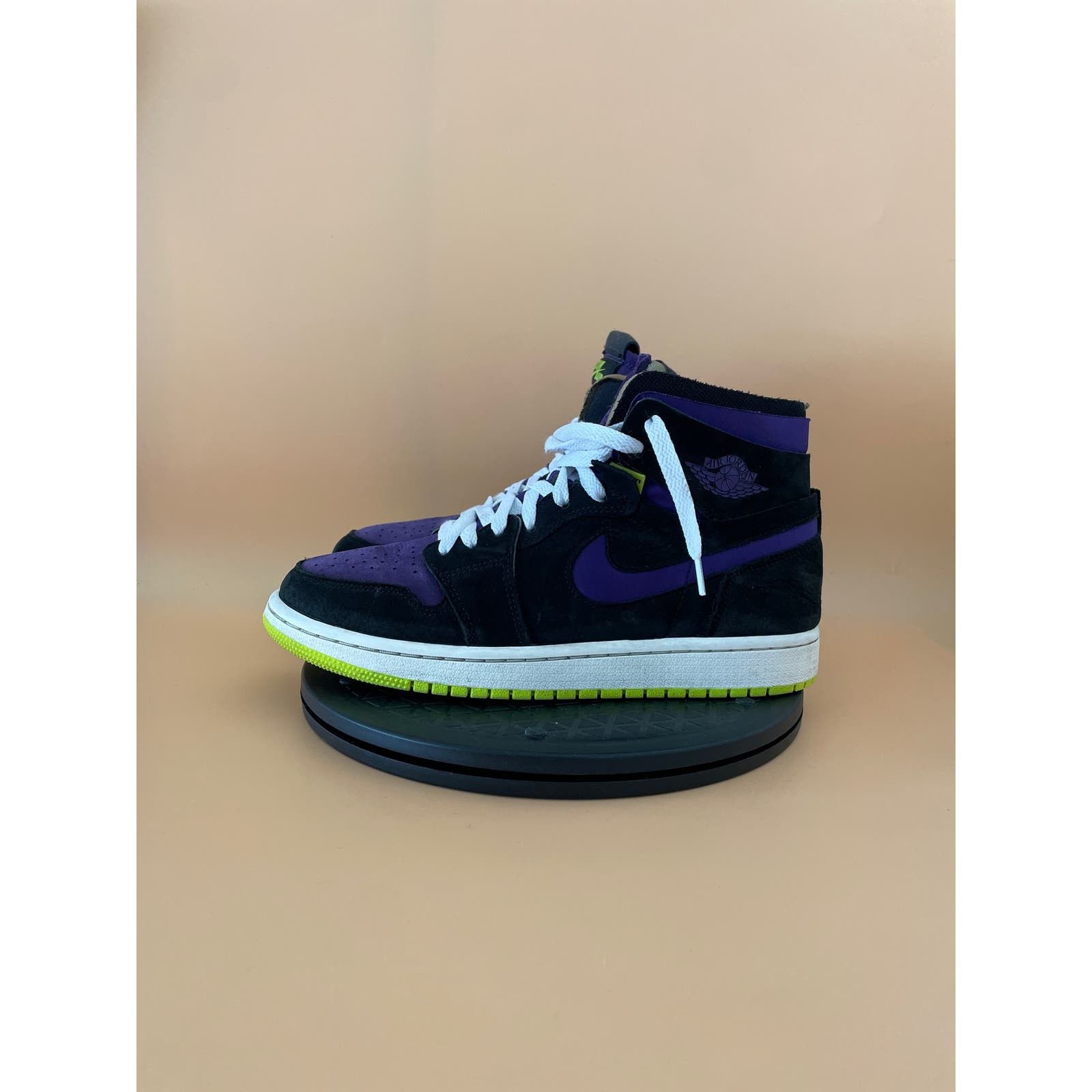 Jordan 1 High Zoom Air CMFT Black Court Purple Lemon Venom (Women's)