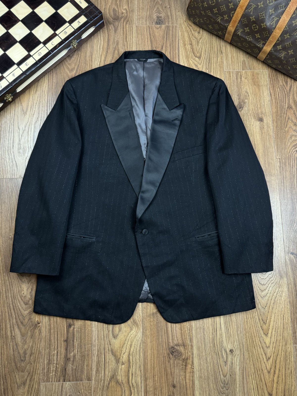 Christian Dior Monsieur Vintage wool blazer Christian Dior original luxury item Size 52L - 1 Thumbnail