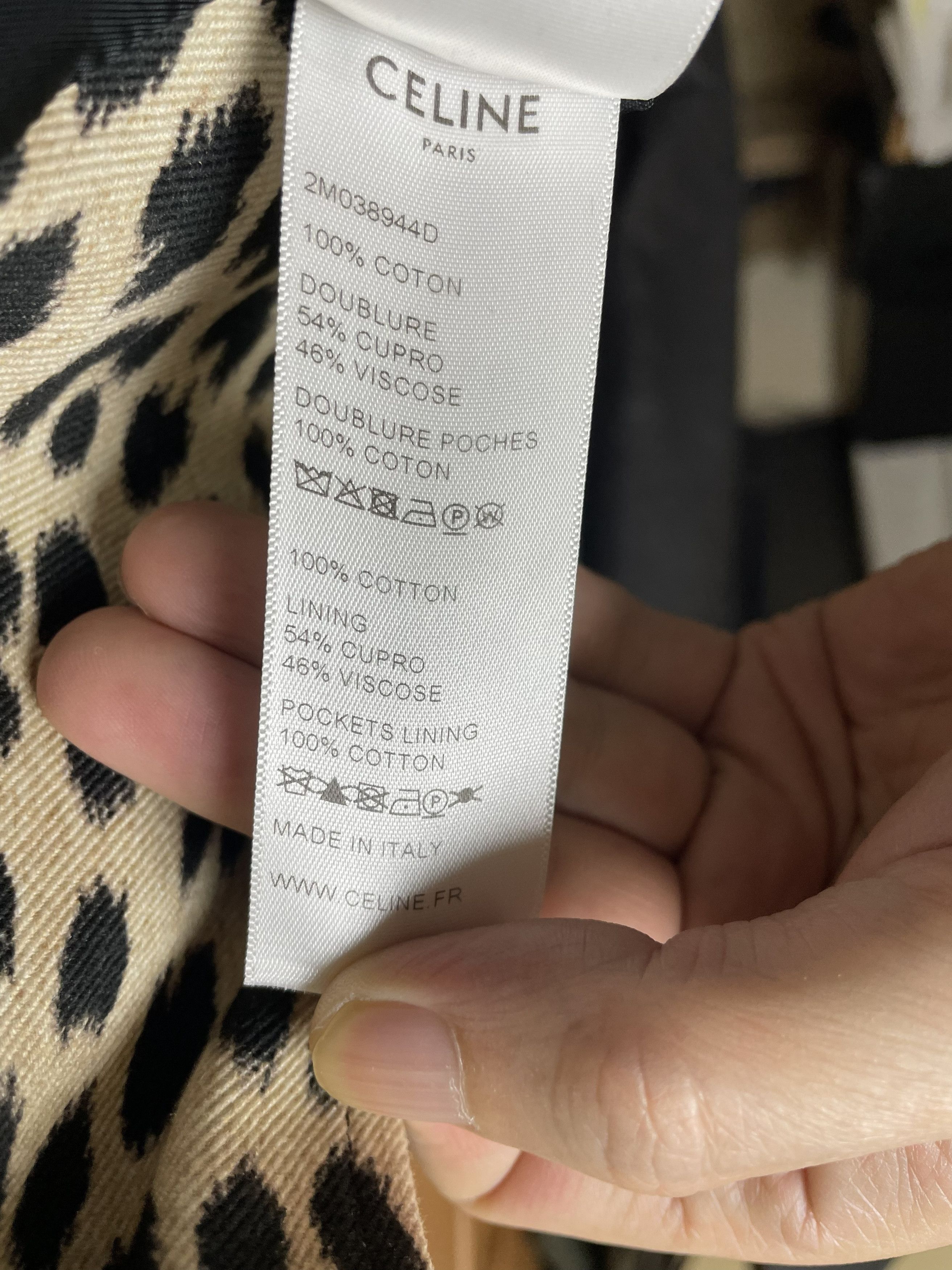 Hedi Slimane CELINE 19SS Leopard MAC DROIT Coat 46 Hedi Slimane Size US S / EU 44-46 / 1 - 3 Thumbnail
