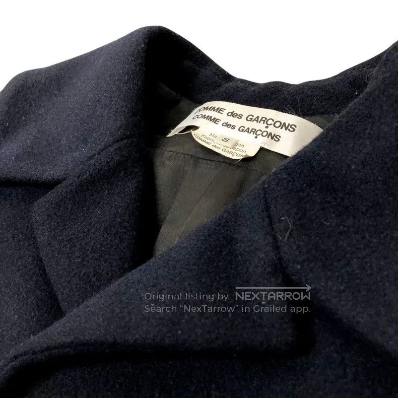 Comme des Garcons Comme des Garcons Cashmere blended overcoat Size S / US 4 / IT 40 - 3 Thumbnail