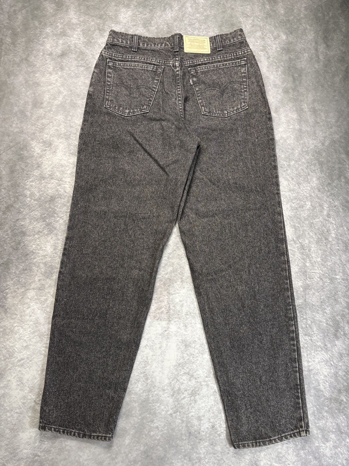 Levi's × Vintage 1980s Levi’s Jeans 80s Vintage Acid Wash Stone Black Tab Size US 31 - 14 Thumbnail