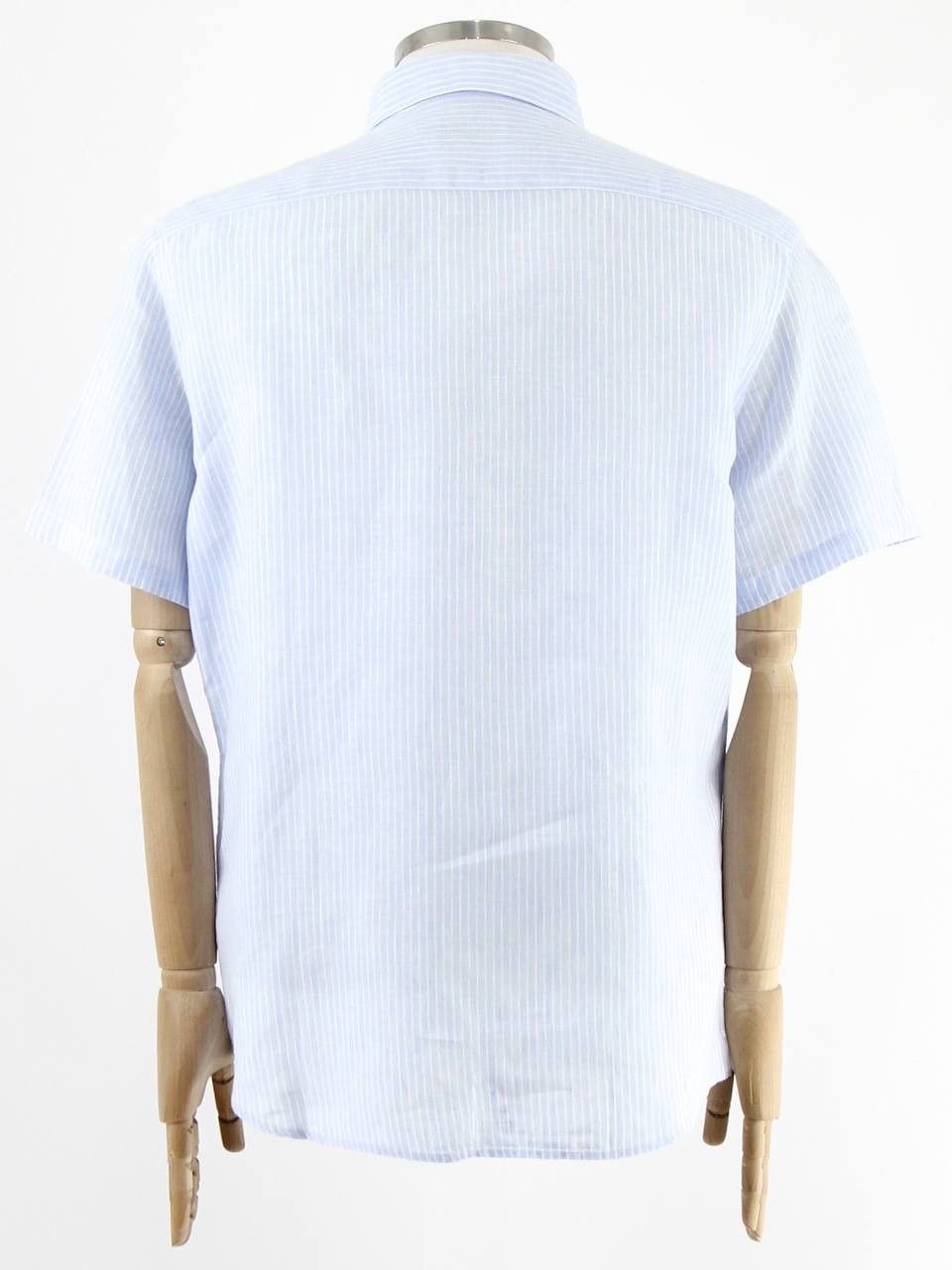 Figaret FIGARET Лляна сорочка у смужку Size US L / EU 52-54 / 3 - 3 Thumbnail