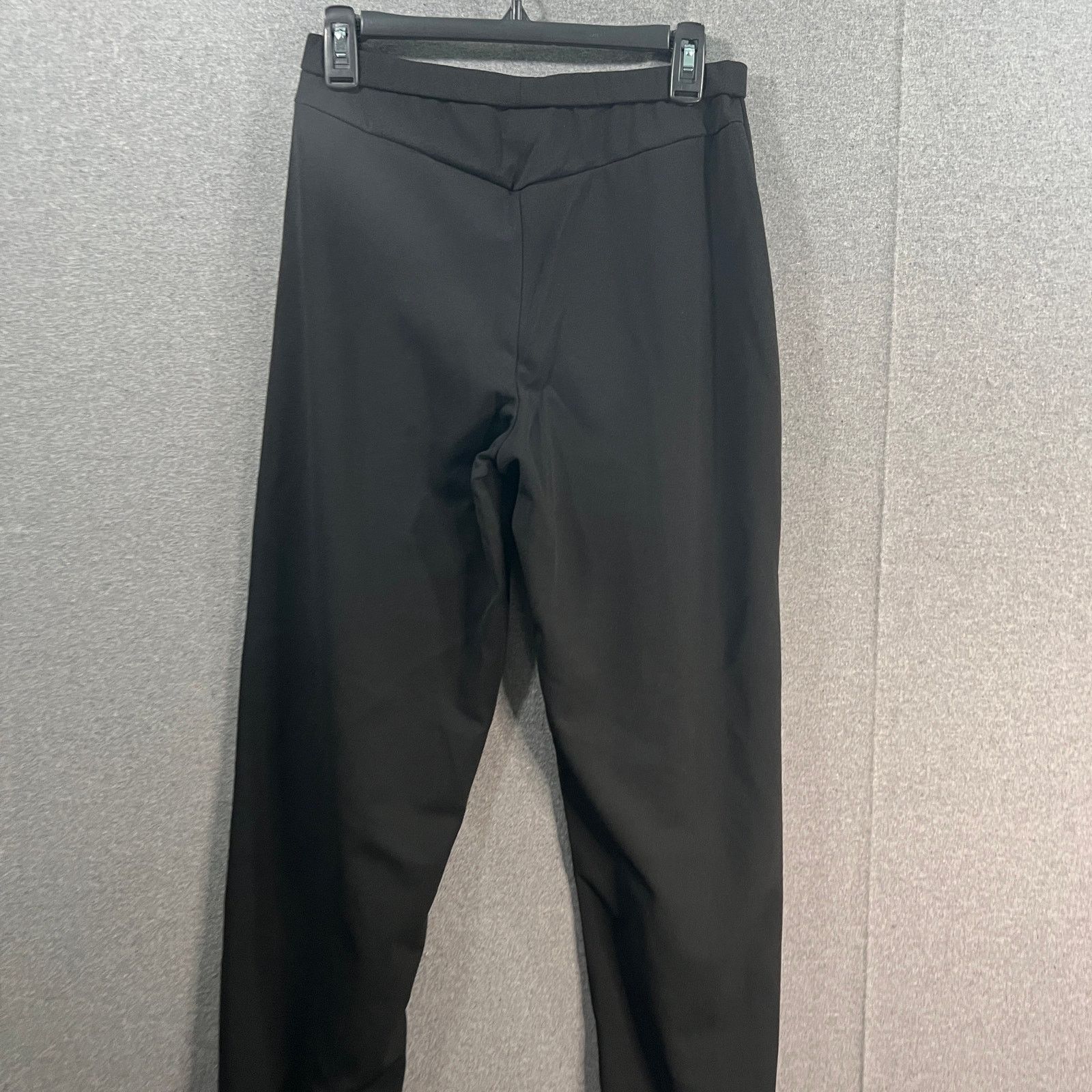 Other Attitudes by Renee Tall Global Illusions Wide Leg Pants Blac Size 26" / US 2 / IT 38 - 4 Thumbnail