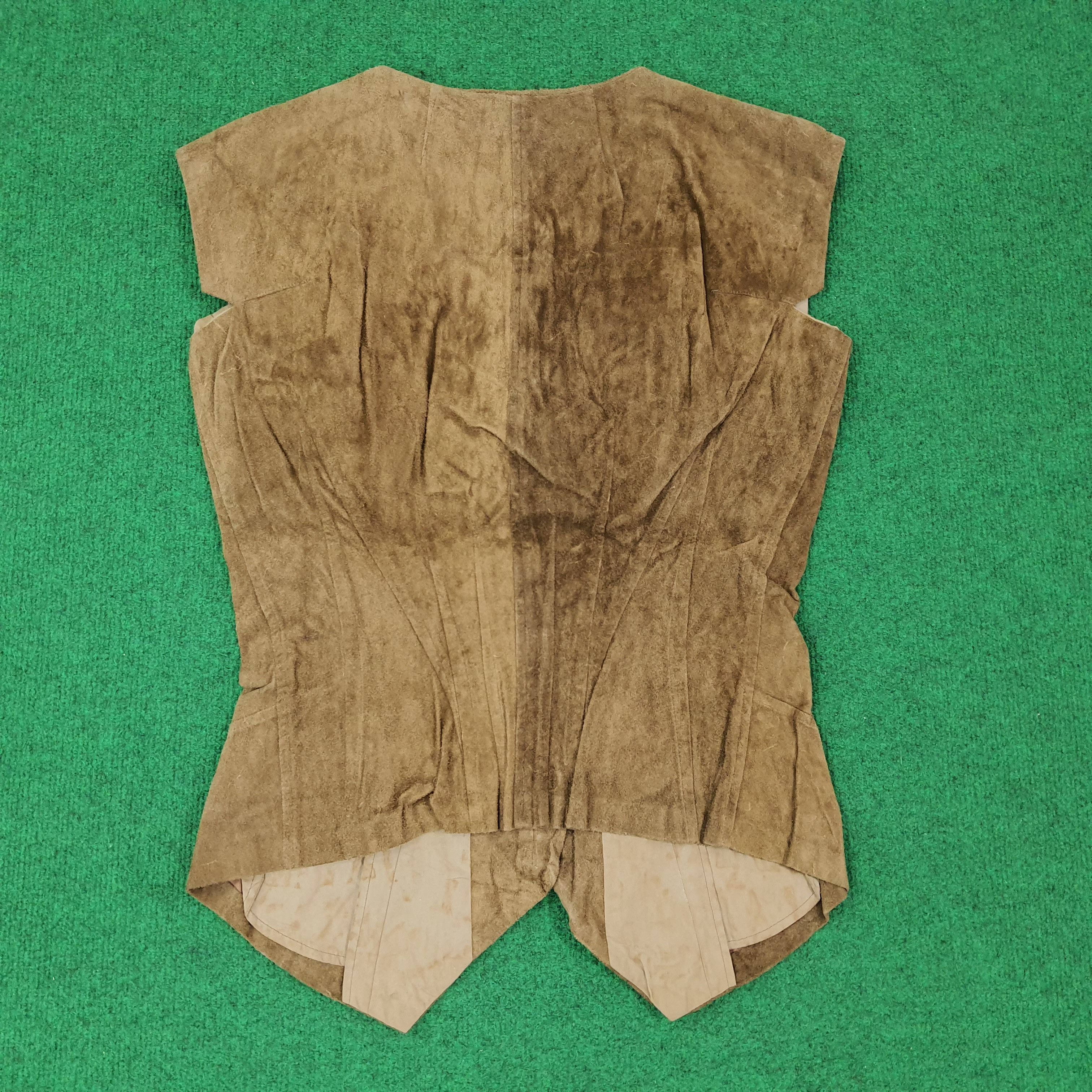 Yohji Yamamoto Vintage Yohji Yamamoto A-57 Leather Skin Vests C242N7 Size US S / EU 44-46 / 1 - 3 Thumbnail
