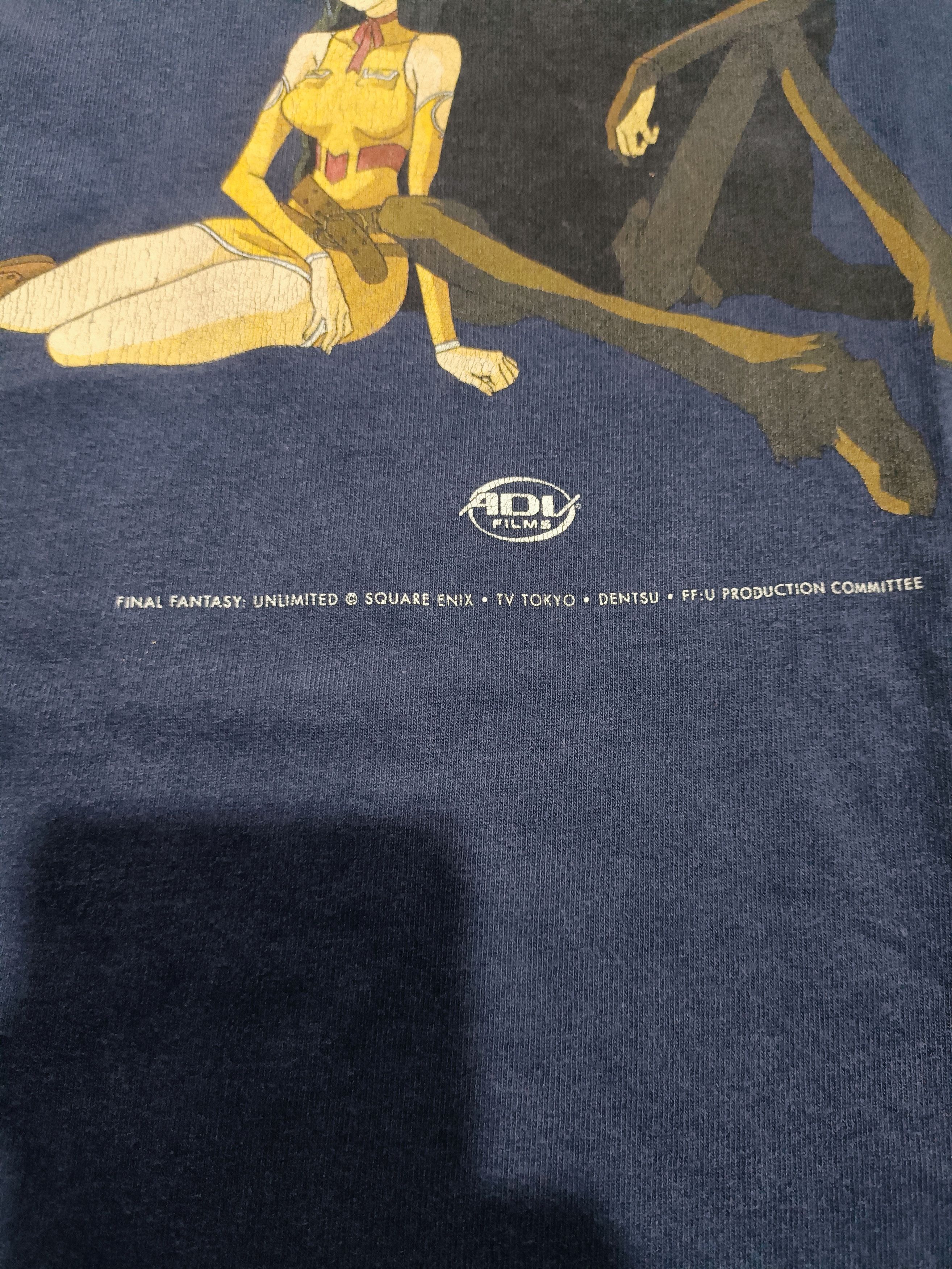 Anime FINAL FANTASI UNLIMITED vintage Size US XL / EU 56 / 4 - 4 Thumbnail