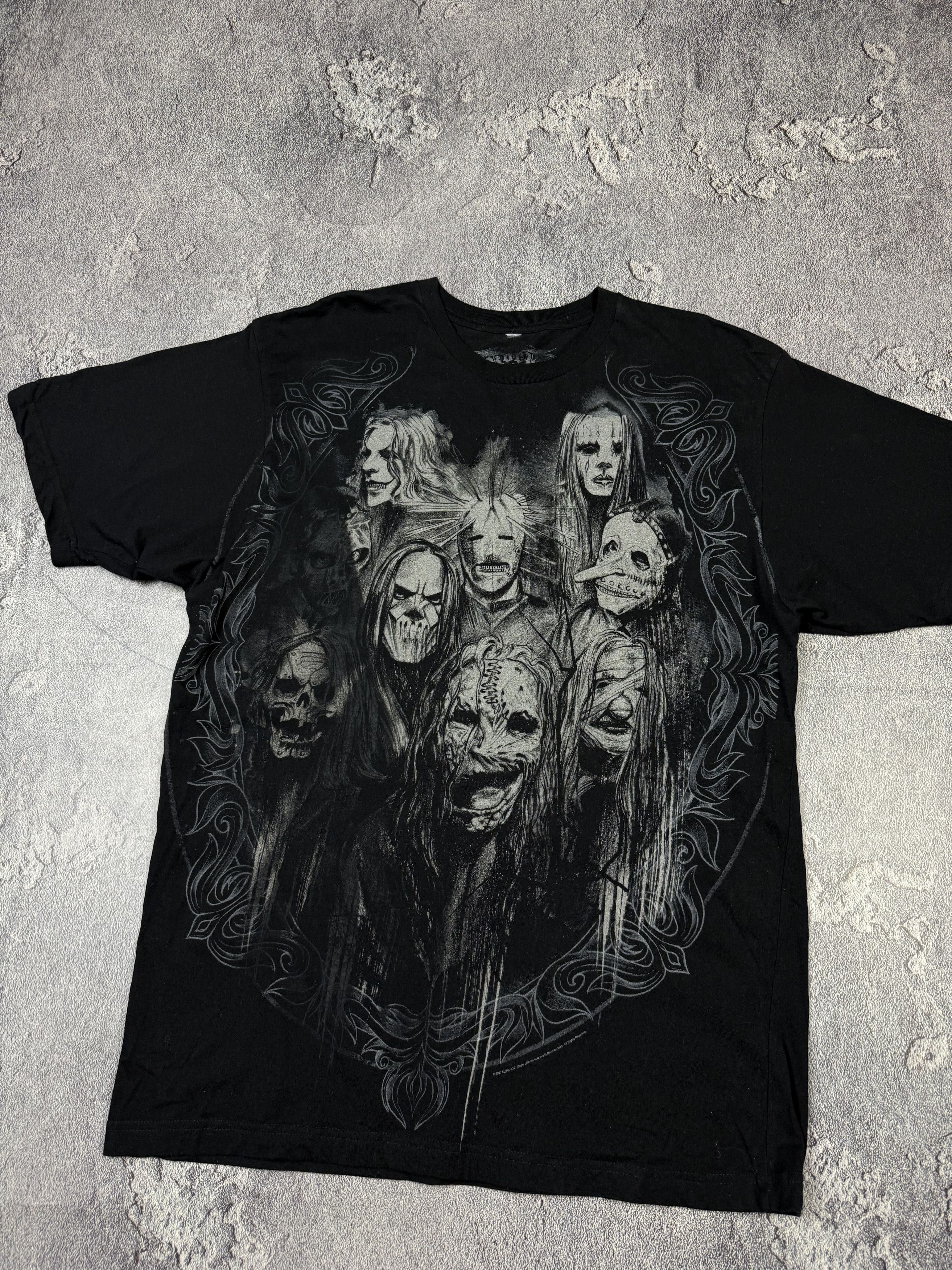 Slipknot Y2K Slipknot Rock Band Tee Graphic Print 2000s Size US XL / EU 56 / 4 - 5 Thumbnail