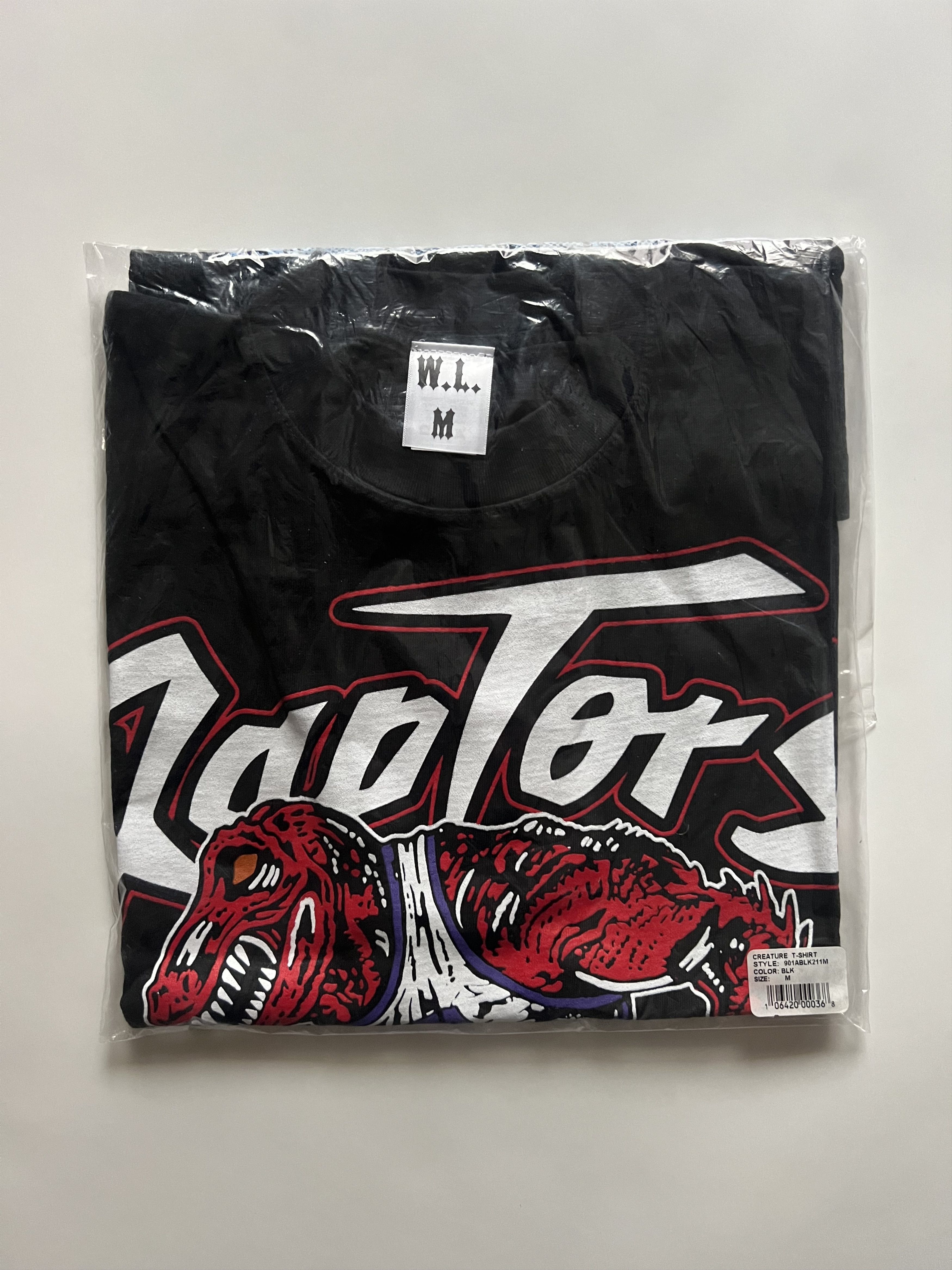 NBA × Warren Lotas Authentic Warren Lotas Creature Toronto Raptors T-Shirt Blk Size US M / EU 48-50 / 2 - 1 Thumbnail
