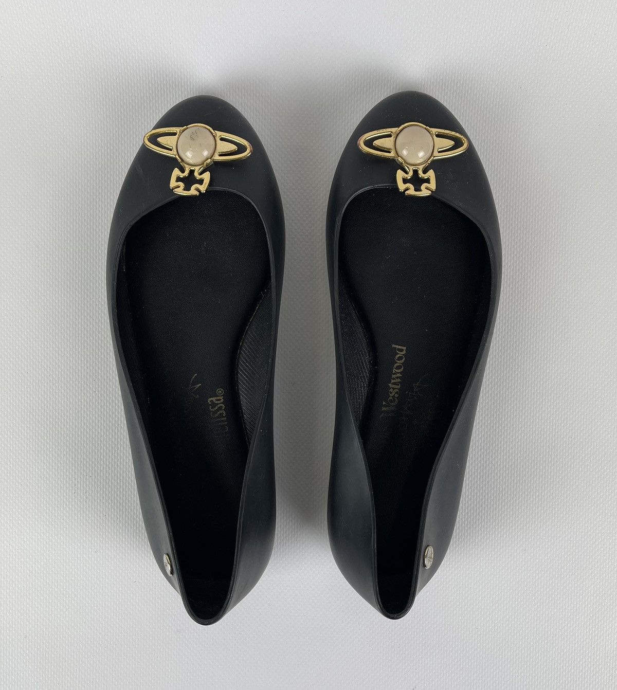 Vivienne Westwood Vivienne Westwood Anglomania Melissa Ballet Shoes Black 22cm Size US 5 / IT 35 - 6 Thumbnail