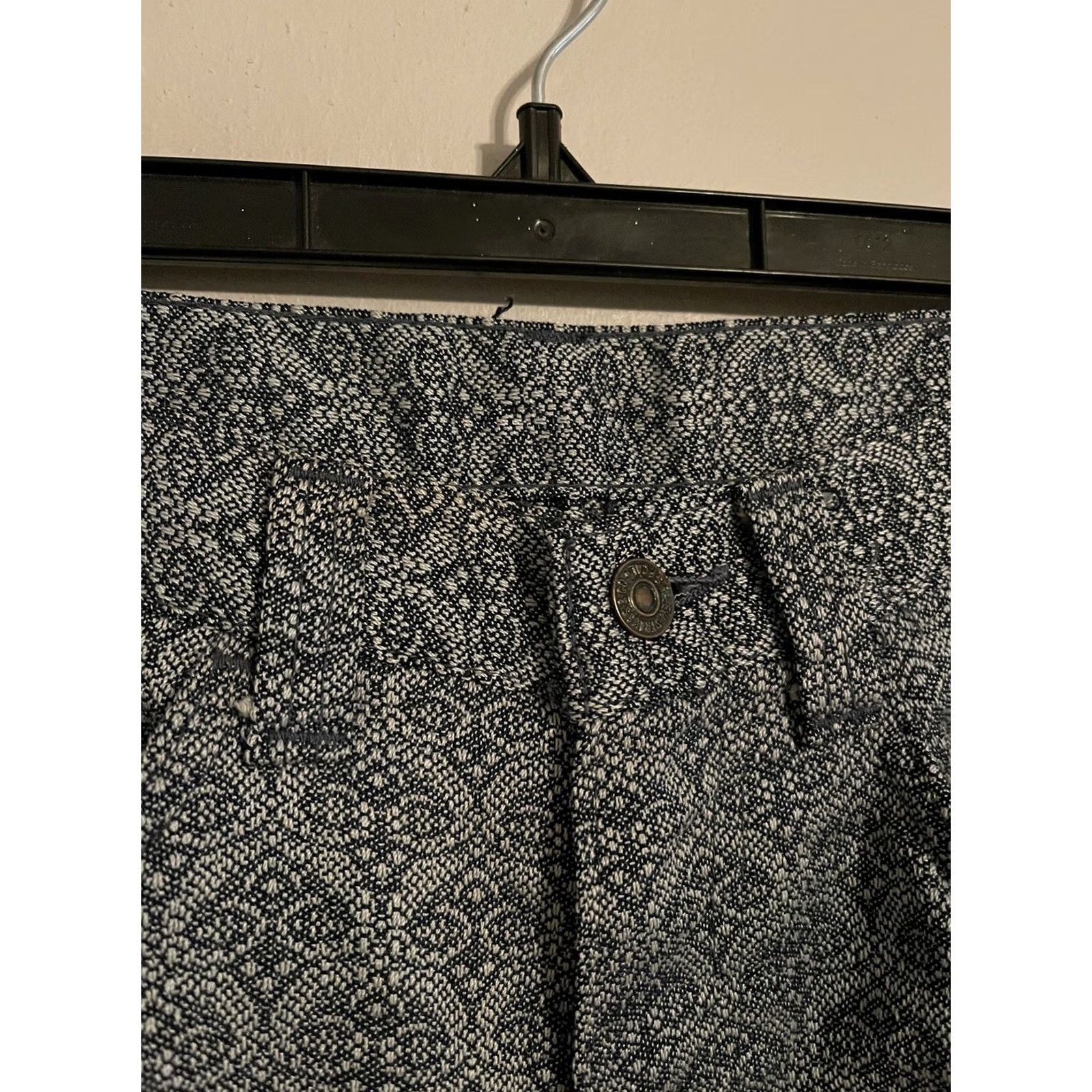 Levi's VINTAGE Levi's Sta-Prest Pants Big E Flare Disco Floral Paisley Men's 31x30 Size US 31 - 2 Thumbnail