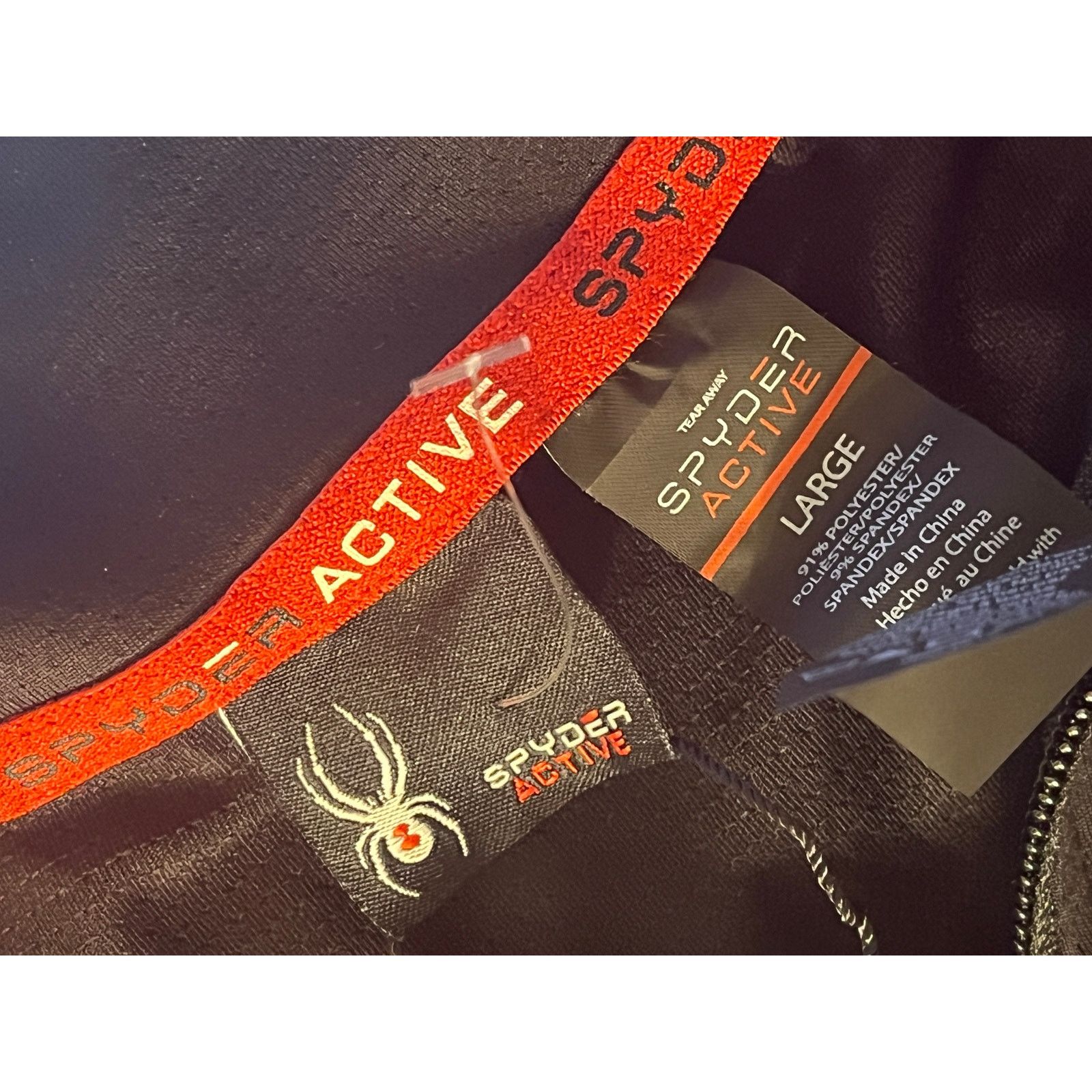 Other SPYDER Active Pro Web Shirt Stretch Breathable Black L - NEW Size US L / EU 52-54 / 3 - 3 Thumbnail