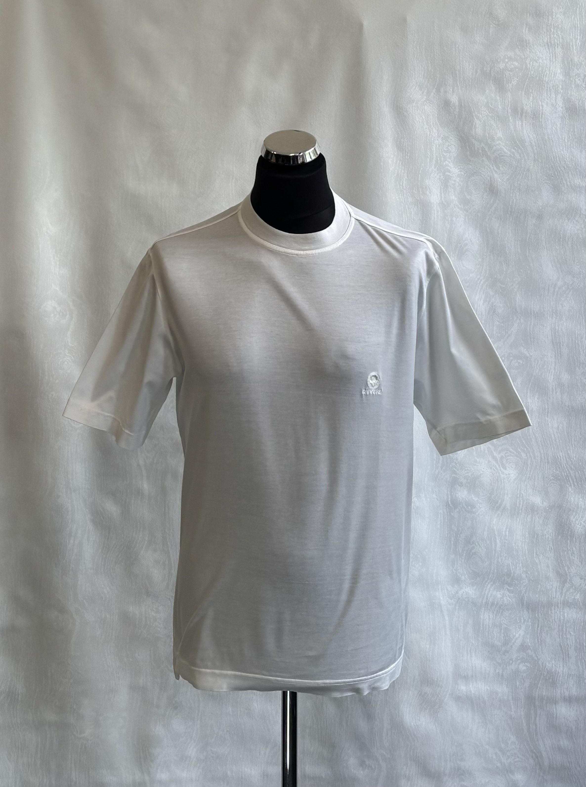 Pal Zileri Pal Zileri vintage White T-shirt Size. M Size US M / EU 48-50 / 2 - 1 Thumbnail