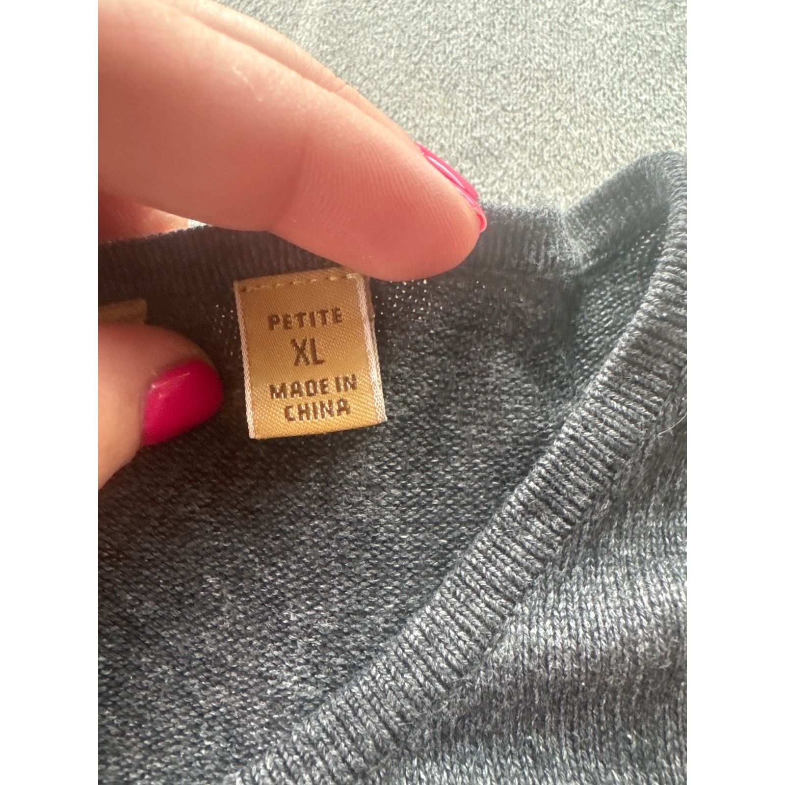 Other Caslon Petite Silk Cashmere Cardigan Women’s XL Petite Size XL / US 12-14 / IT 48-50 - 5 Thumbnail