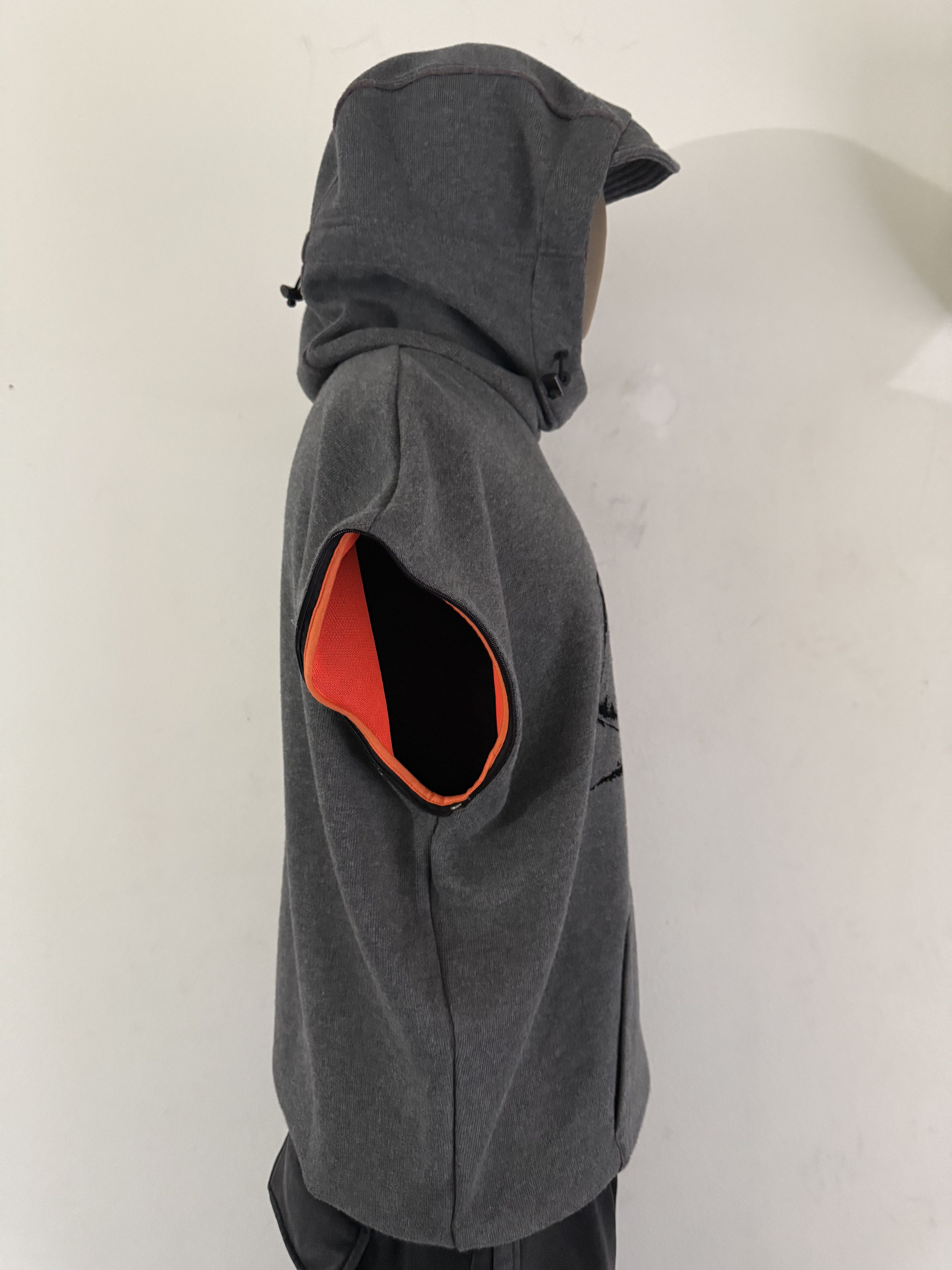 Dior Logo Hooded Sweatshirt Detachable Sleeves Size US L / EU 52-54 / 3 - 22 Thumbnail