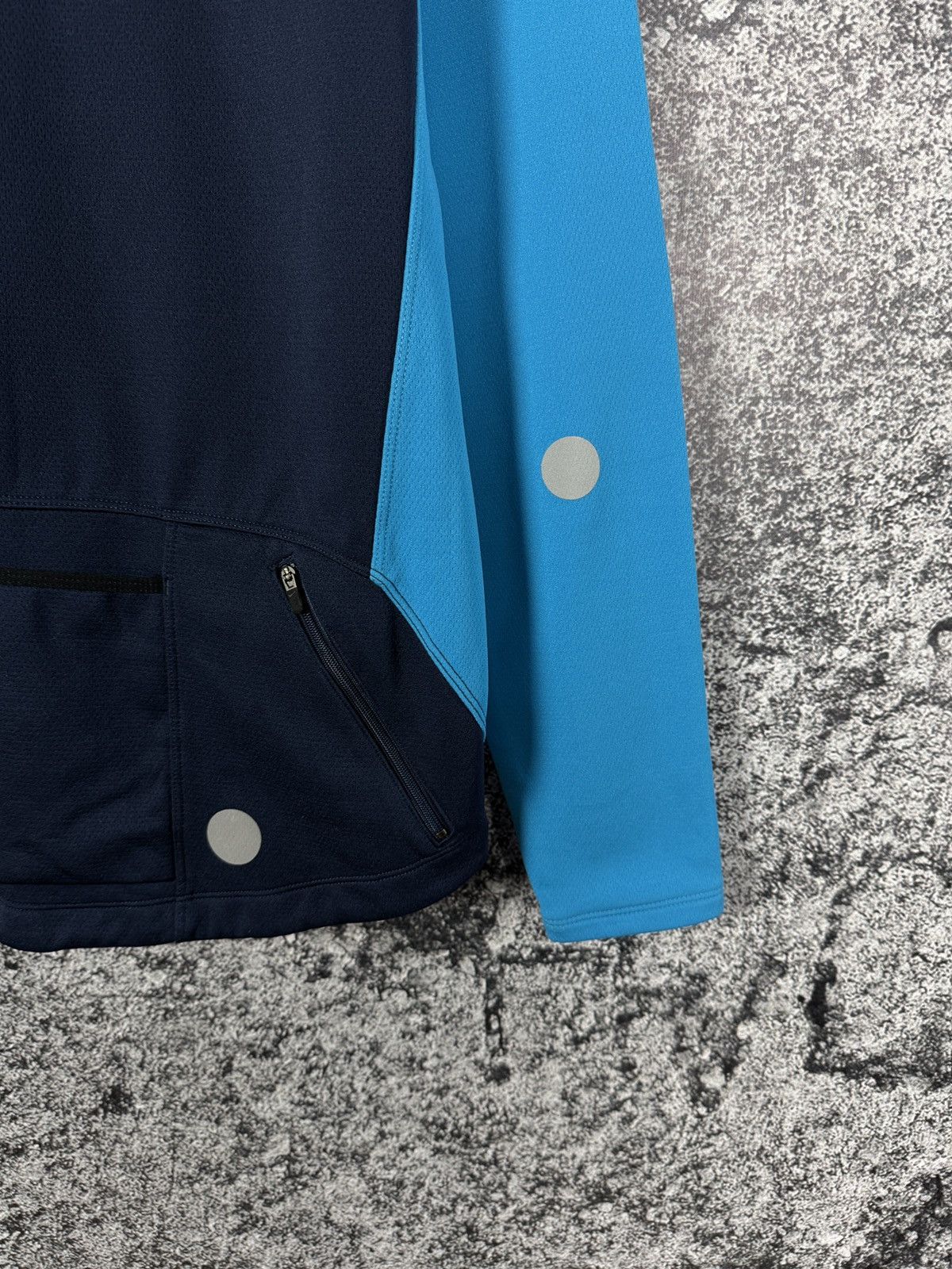 Nike Men’s Nike Fit Therma Cycling Full Zip Jacket Vintage Size L Size US L / EU 52-54 / 3 - 16 Thumbnail