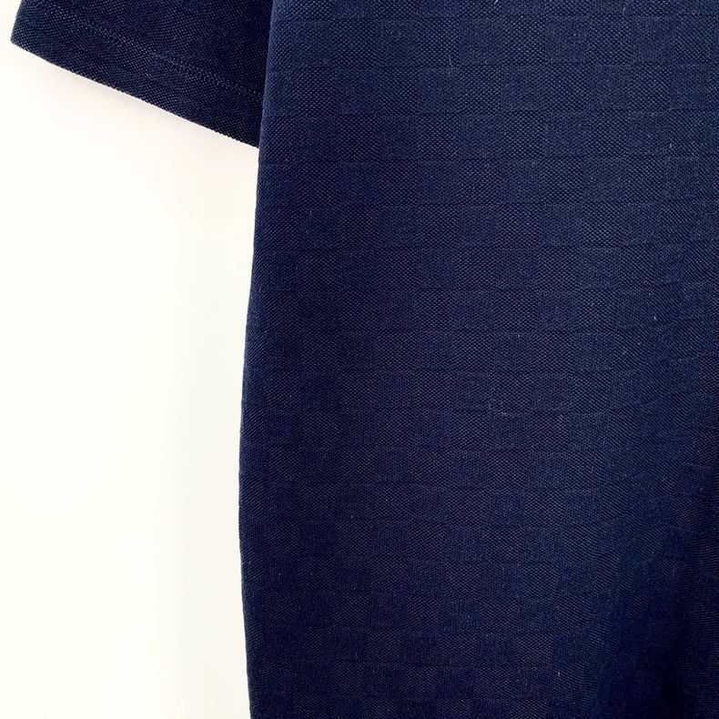 Louis Vuitton Louis Vuitton Navy checkerboard cotton crewneck short-slee Size US L / EU 52-54 / 3 - 4 Thumbnail