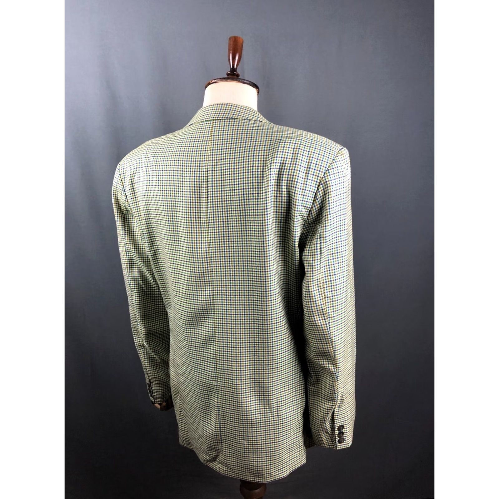 Suitsupply Suitsupply Blazer Wool Ivory Men Check Blazer Size 44L - 3 Thumbnail