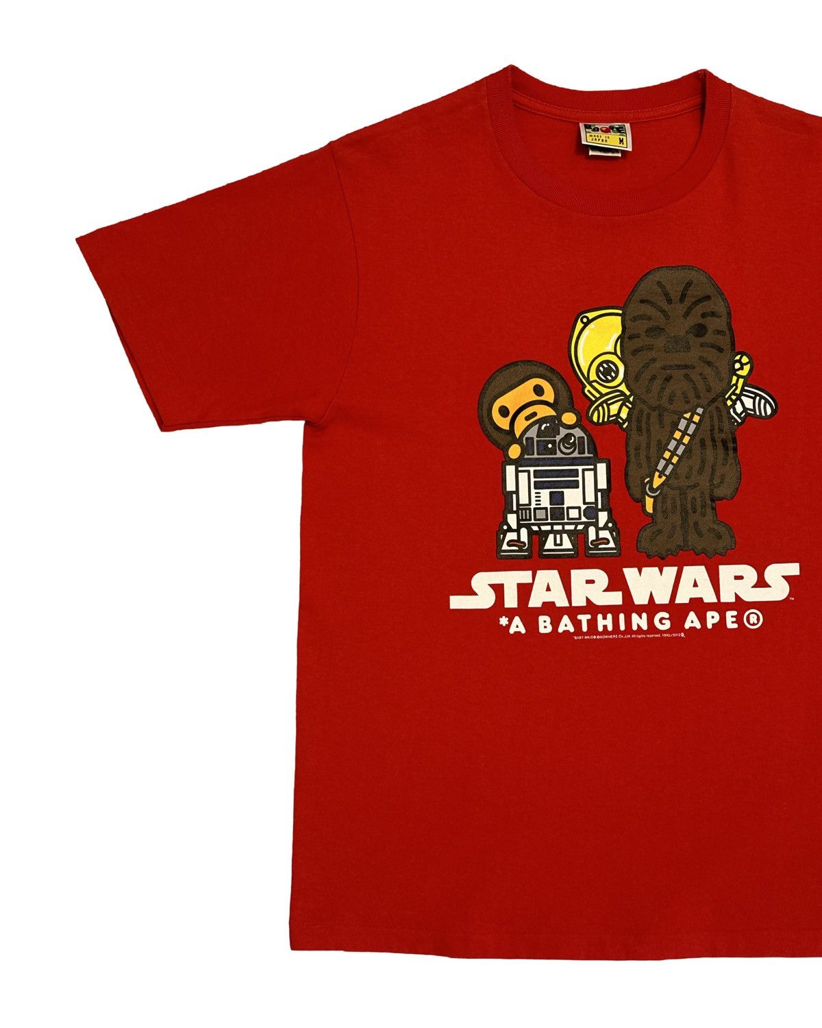 Bape × Star Wars 2012 Bape x Star Wars Empire Strikes Back Red Tee size M Size US M / EU 48-50 / 2 - 3 Thumbnail