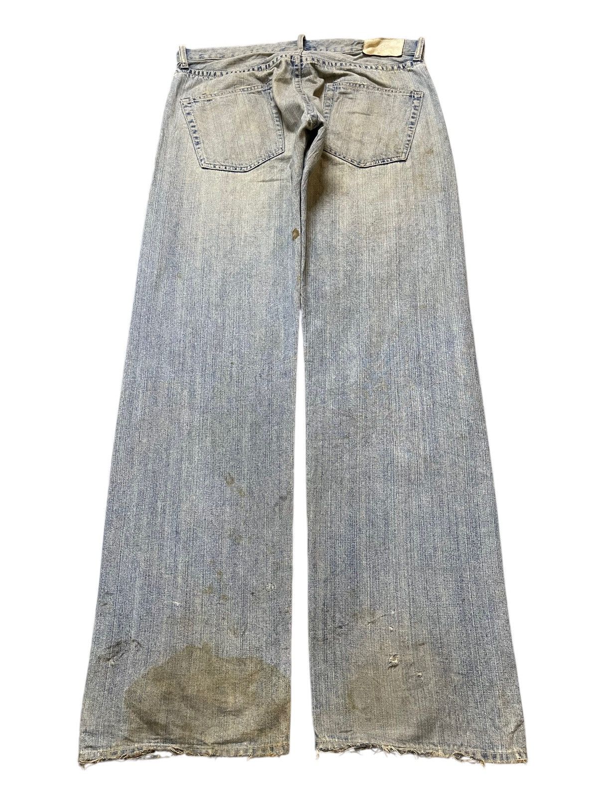 Uniqlo Vintage Japanese Uniqlo Mud Wash Style Baggy Jeans Size US 34 / EU 50 - 2 Thumbnail