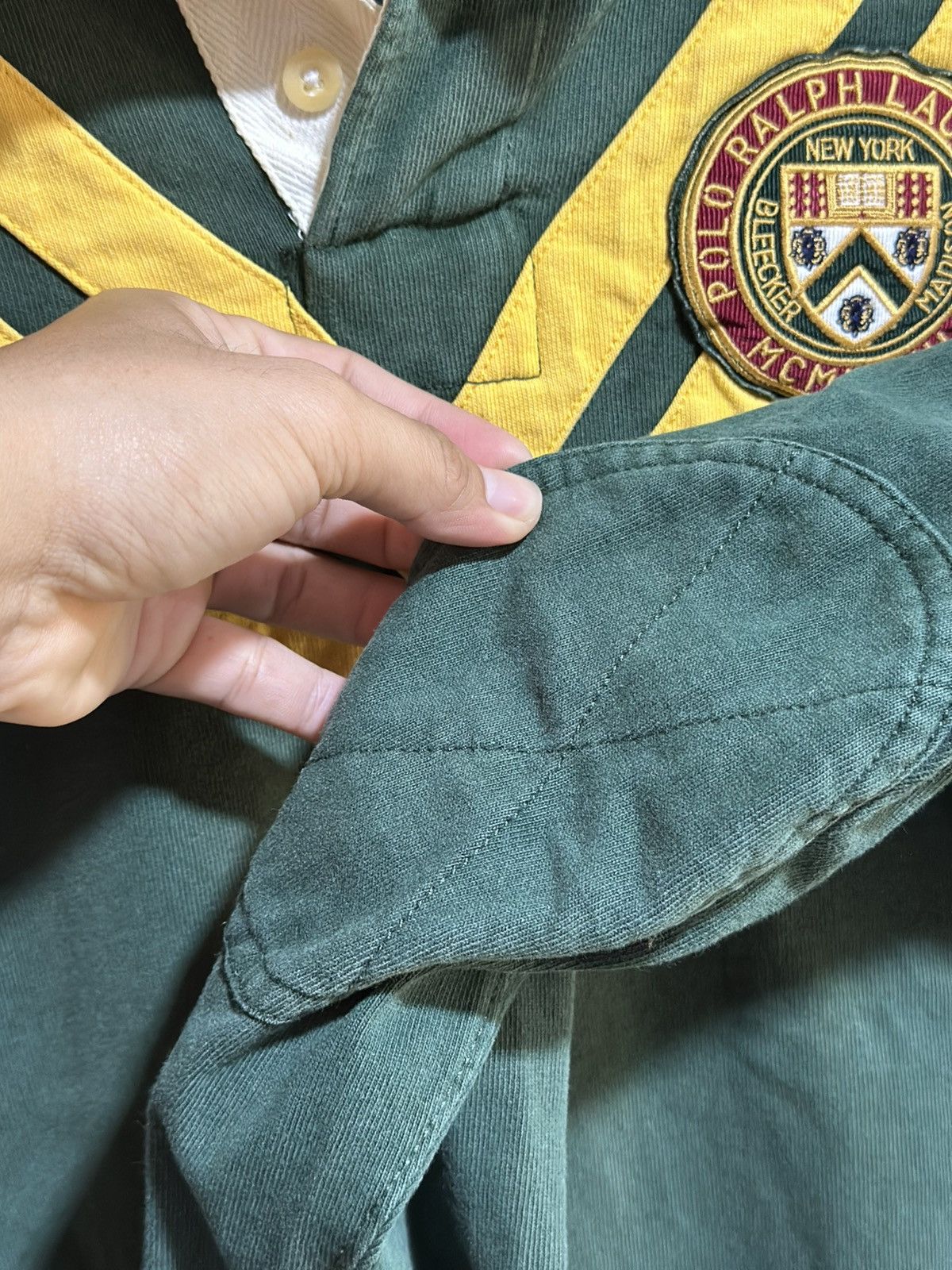 Polo Ralph Lauren Vintage Polo Ralph Lauren Rugby Long Sleeve Tee Size US L / EU 52-54 / 3 - 4 Thumbnail