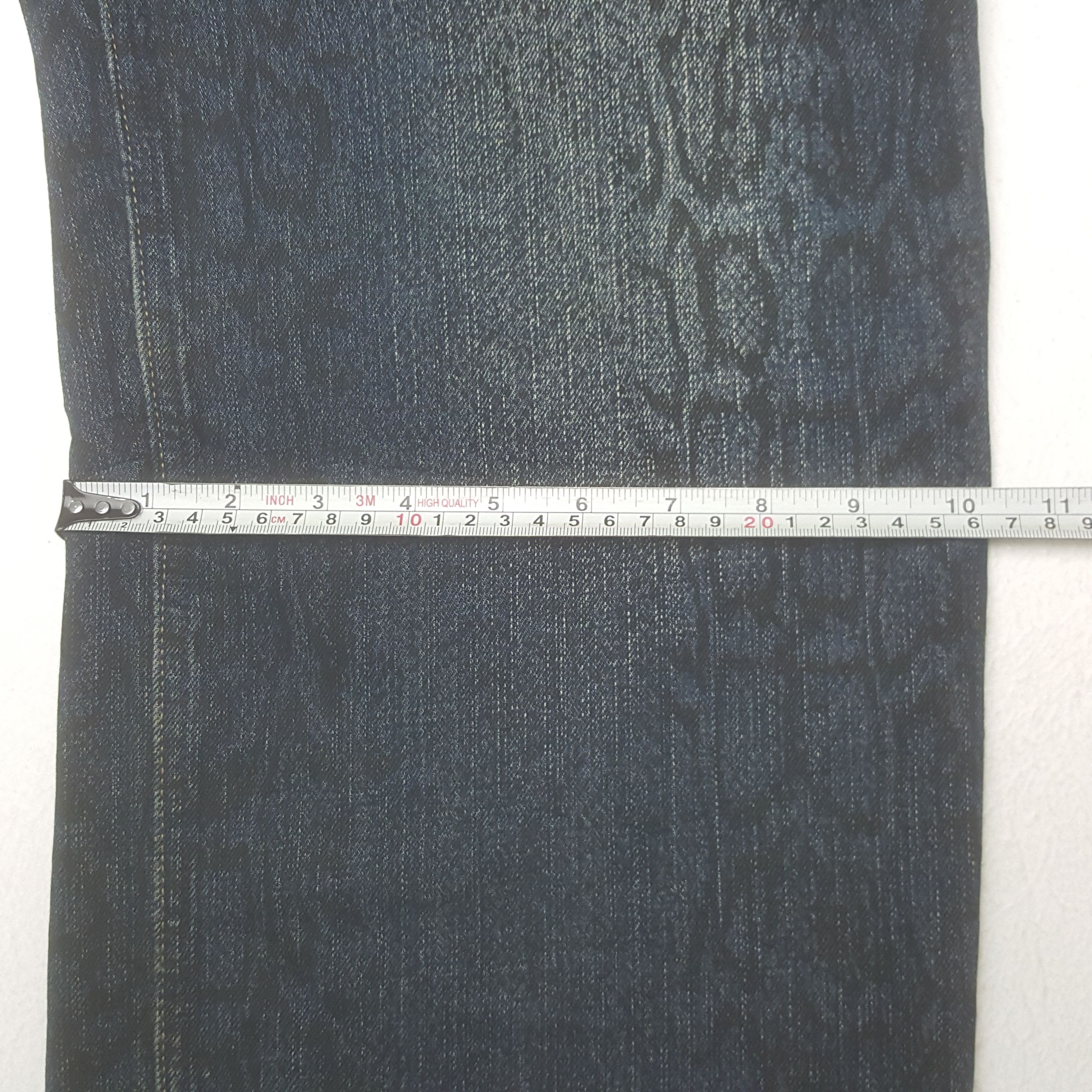 Designer × Japanese Brand × Vintage Vintage Karakuri Tamashn Sukajan Denim Jeans Size US 34 / EU 50 - 10 Thumbnail