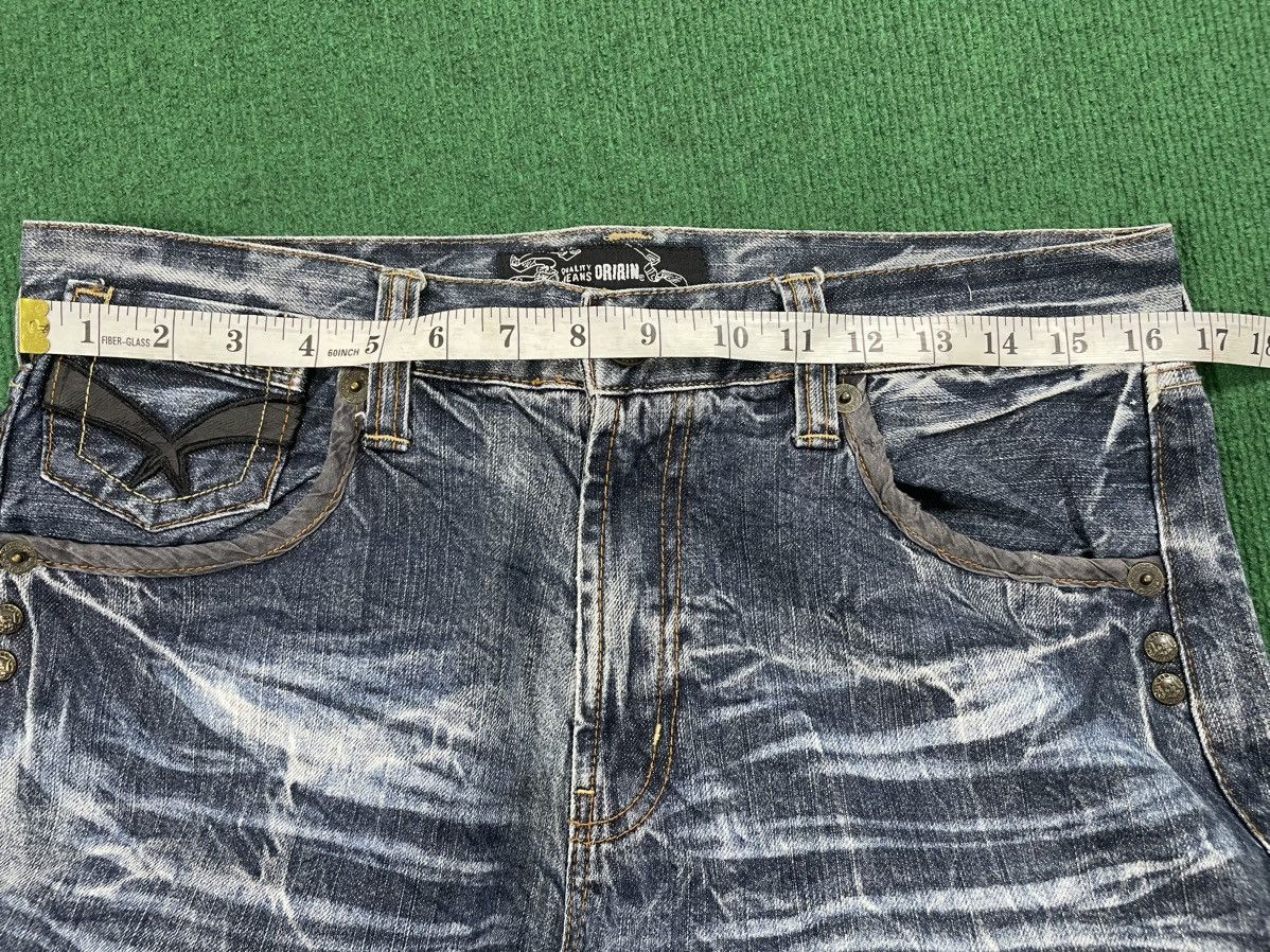 Japanese Brand Origin Japanese Jeans Distressed look Size US 33 - 7 Thumbnail