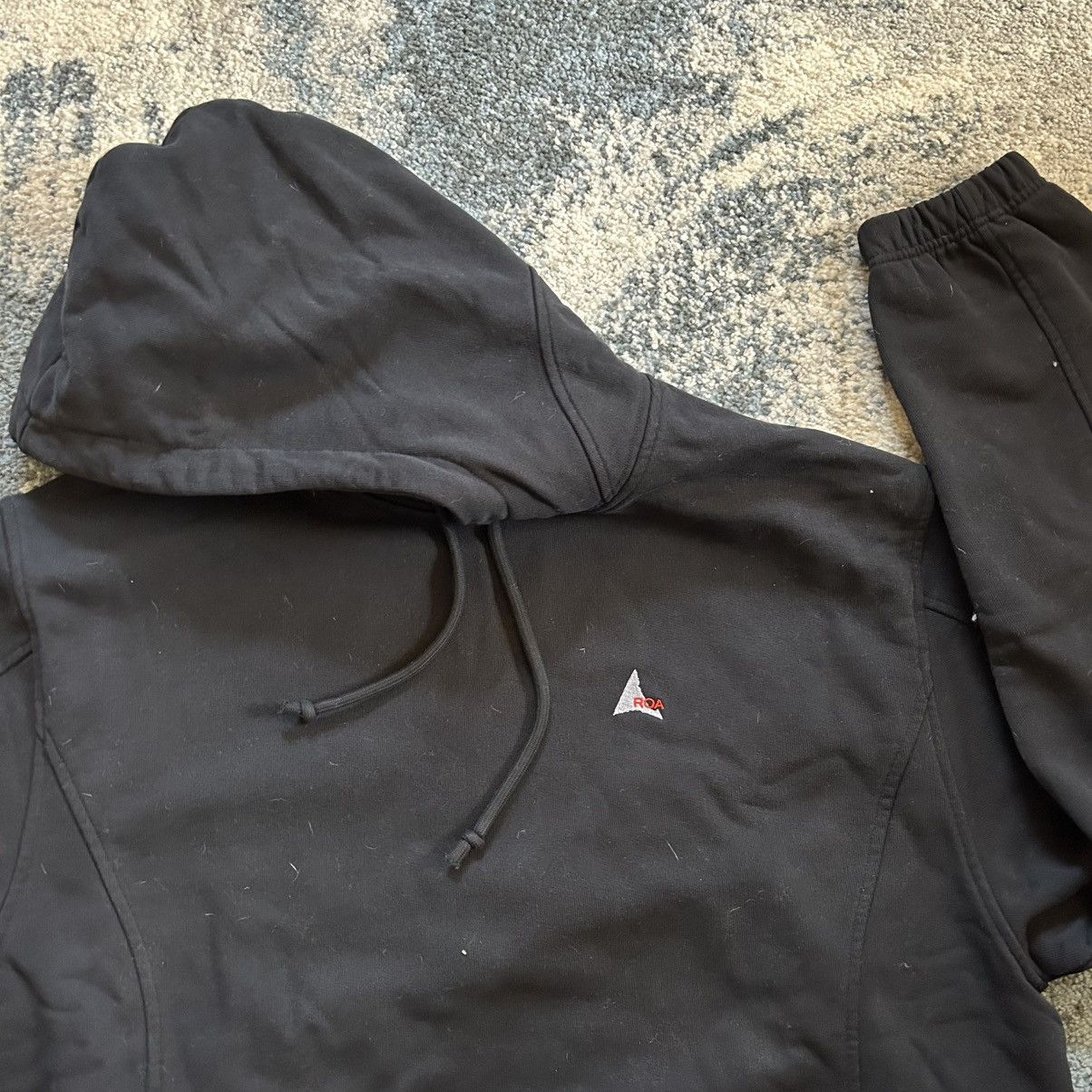 ROA ROA HEAVY HOODiE ARTiCULATED SWEATSHiRT WiDE BOXY CROPPED Size US XL / EU 56 / 4 - 10 Thumbnail
