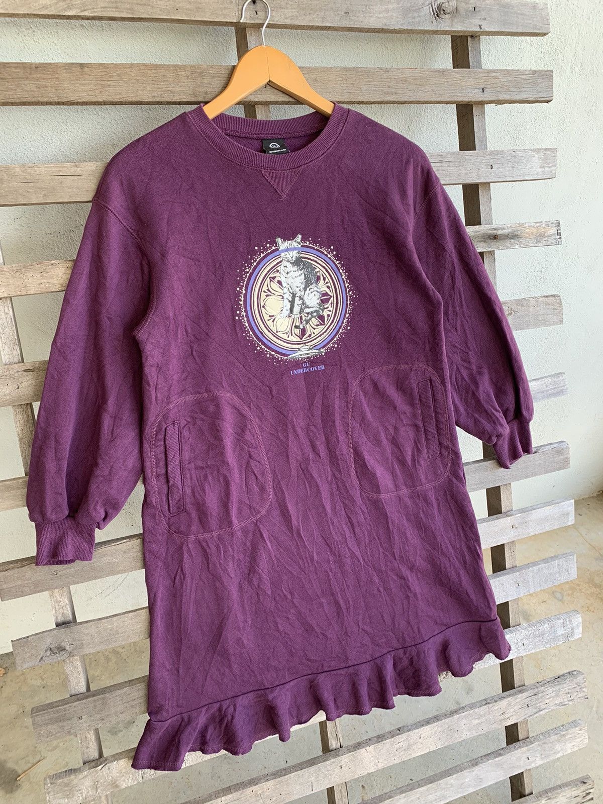 GU × Undercover 🔥Steals🔥 GU X undercover cat long sweatshirt Size S / US 4 / IT 40 - 4 Thumbnail