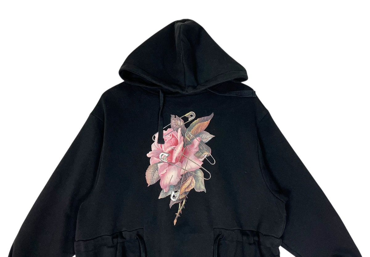 GU × Undercover Gu x Undercover Flowers Pin Logo Hoodie Size S / US 4 / IT 40 - 4 Thumbnail