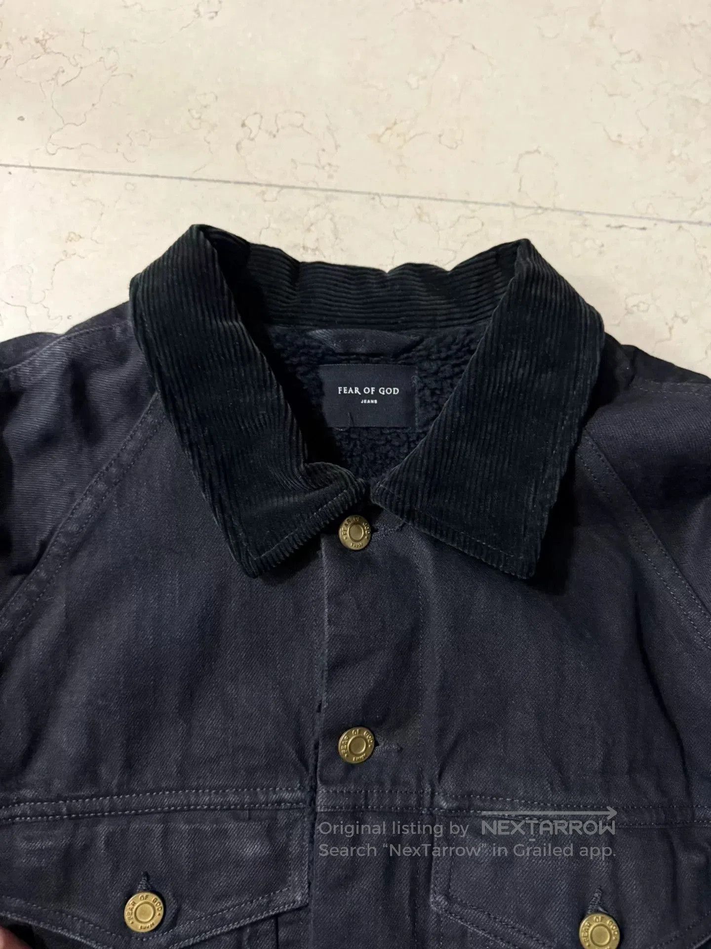 Fear of God Fear of God 5th Fog Denim Jacket. Size US L / EU 52-54 / 3 - 3 Thumbnail