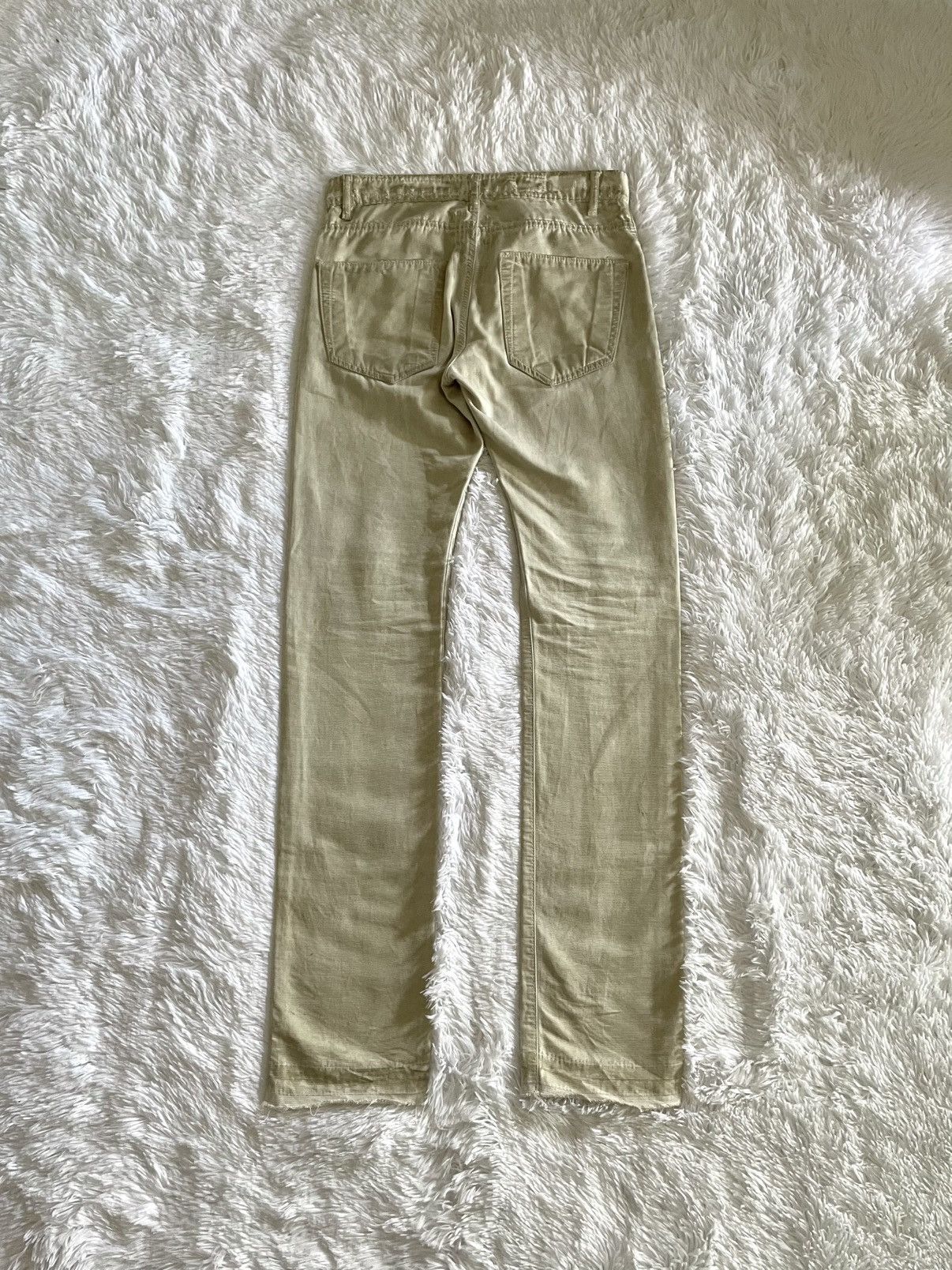 Rick Owens Rick Owens Grosgrain Dirty White Berlins Size US 29 - 3 Thumbnail