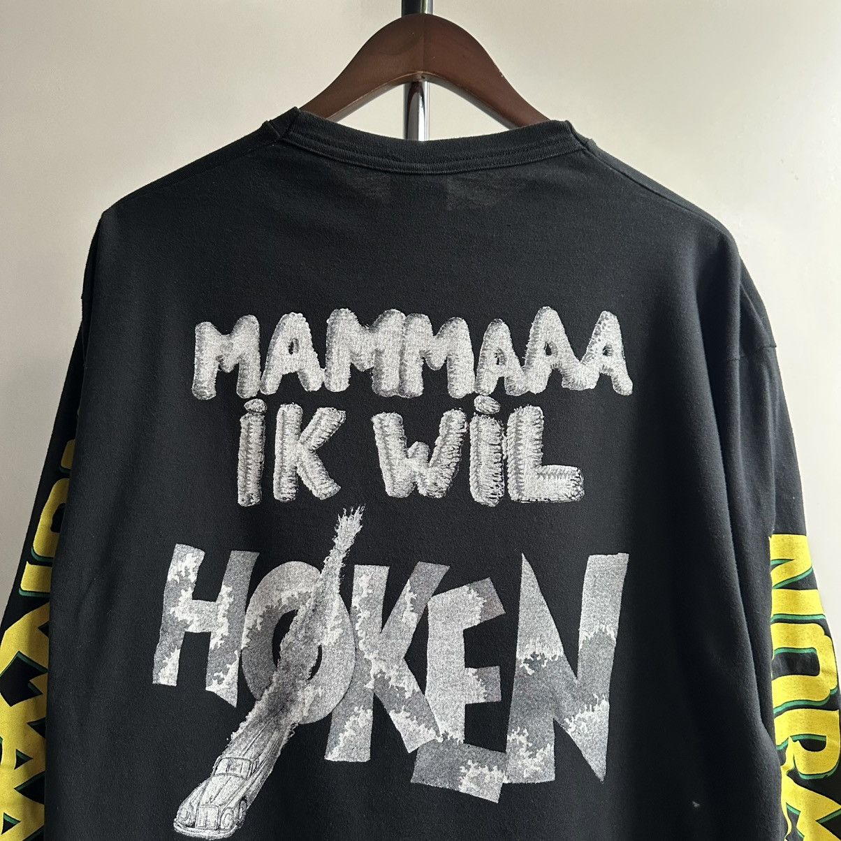 Band Tees × Vintage Vintage 90s NORMAAL HOKEN MAMMAAA IK WIL Long Sleeve Shirt Size US XL / EU 56 / 4 - 4 Thumbnail